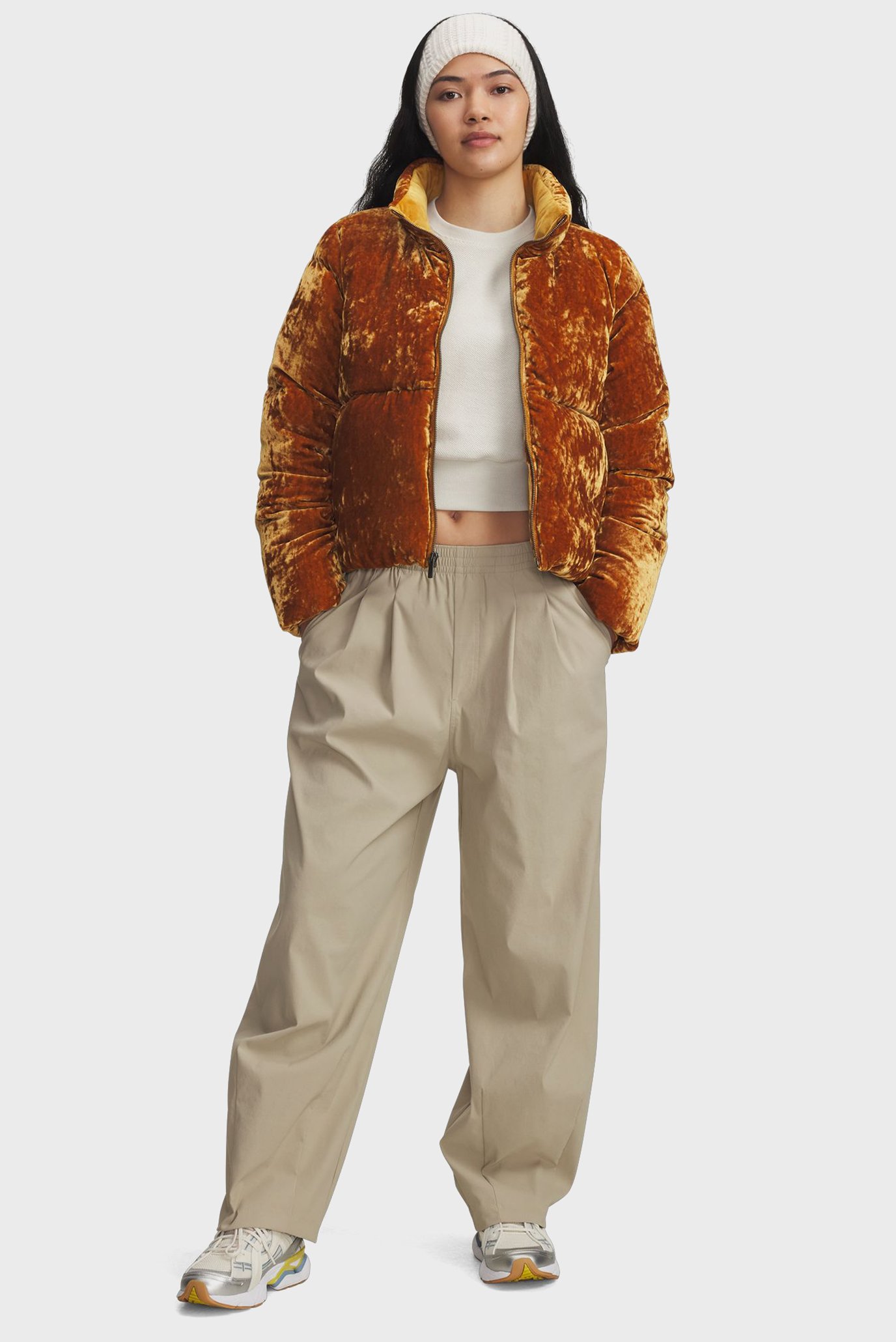 Штаны спортивные UA Unstoppable Wvn Pleat Pt 2