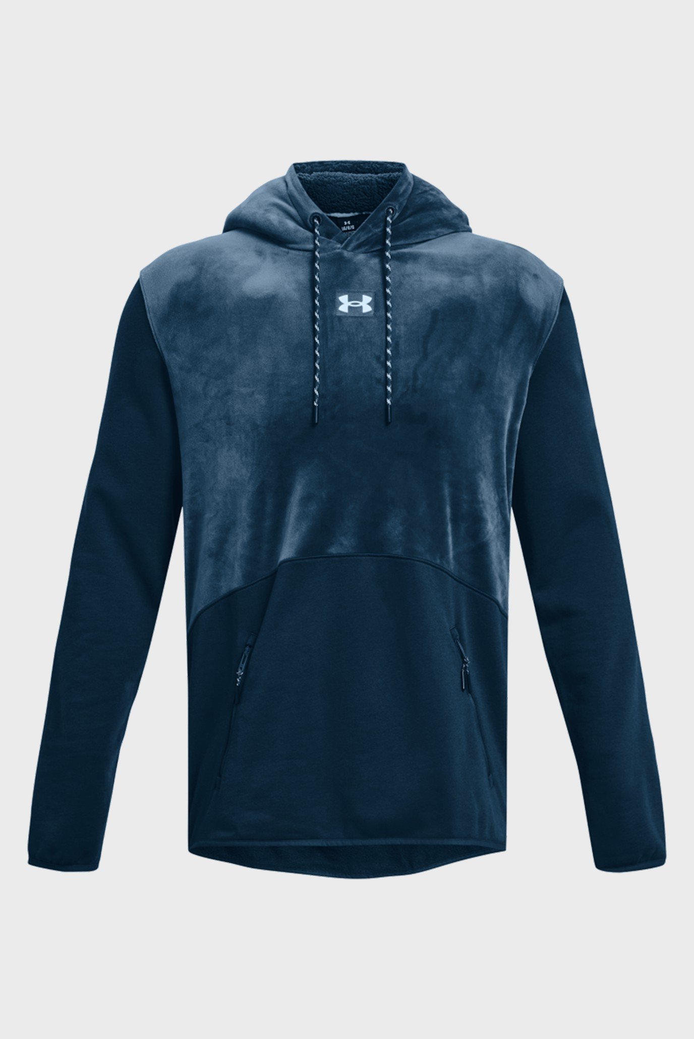 Мужское синее худи UA Journey Fleece Under Armour Мужское синее худи UA Journey Fleece 5