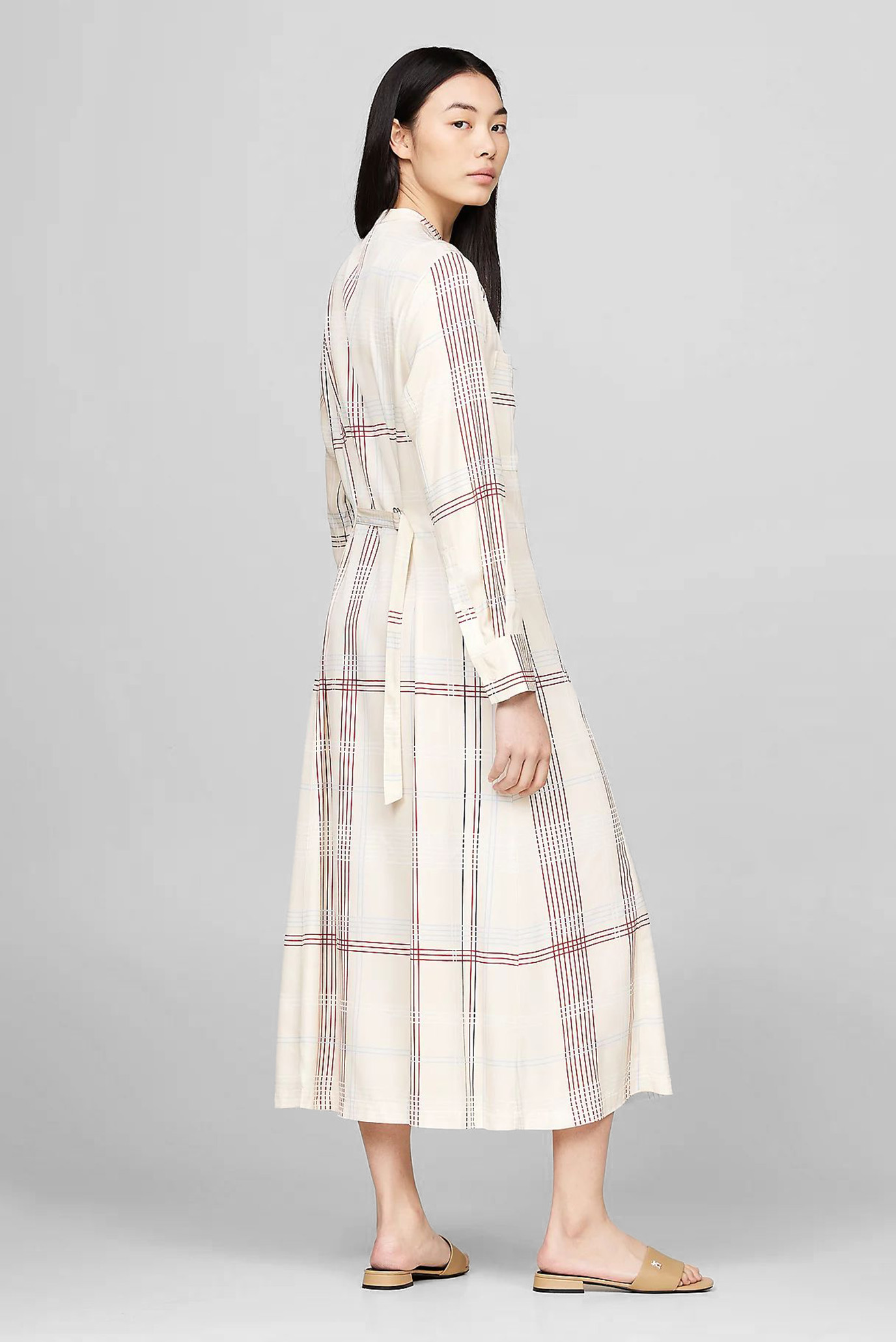 Платье RWB CHECK FLUID MIDI DRESS 2