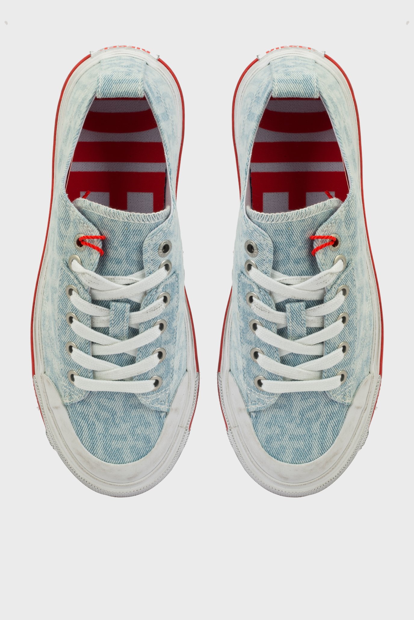 Мужские голубые кеды с узором ATHOS 4