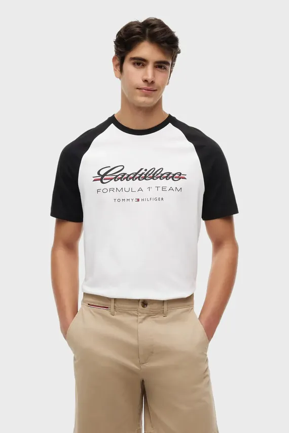 Футболка/TH X CF1 RINGER TEE Tommy Hilfiger