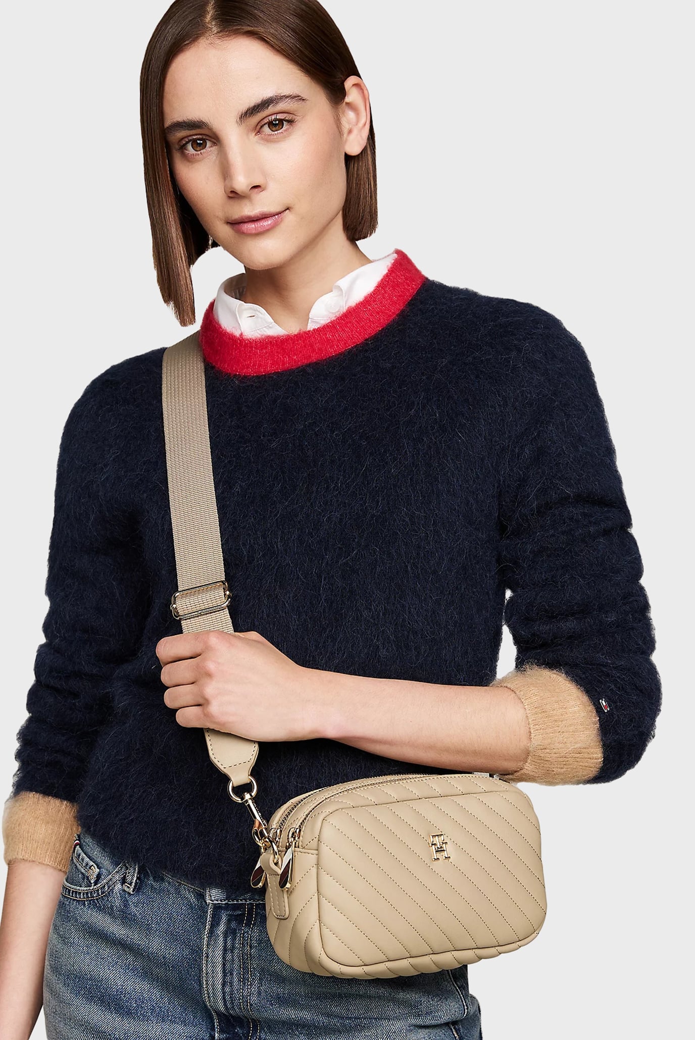 Женская бежевая сумка POPPY REFORM CAMERA BAG QU 2