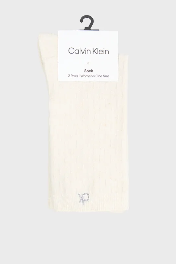 Носки CK WOMEN SOCK 2P LINEN Calvin Klein