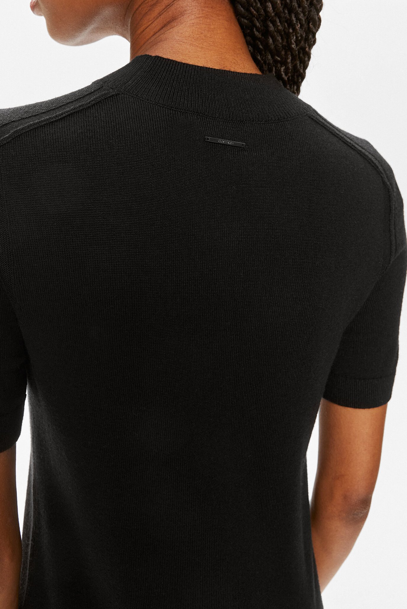 Платье MERINO WOOL MOCK-NK KNEE DRESS 4