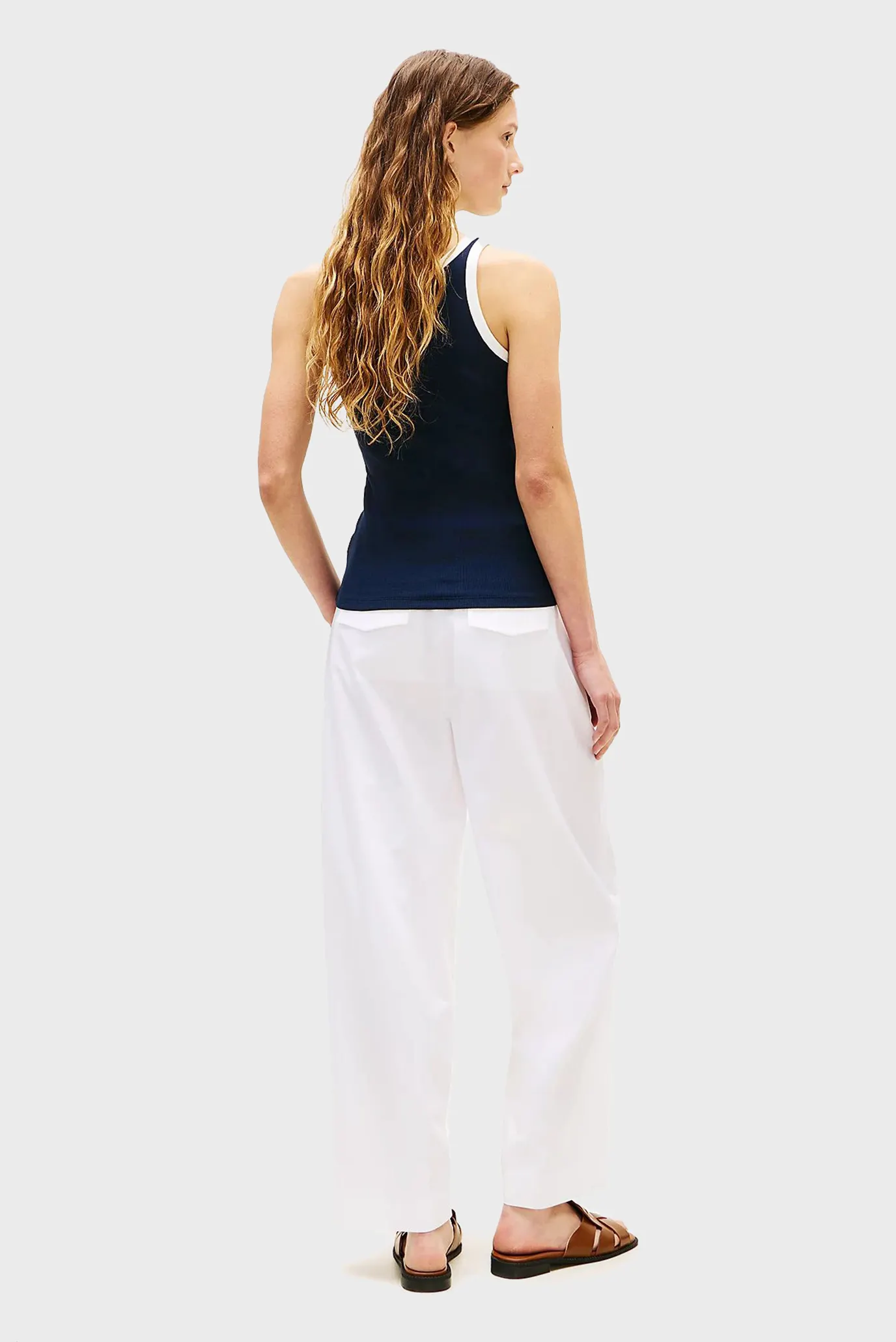 Майка CONTRAST BIND RIB TANK 3