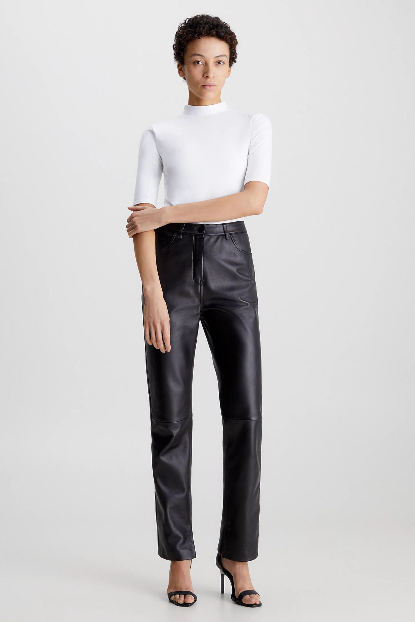 Футболка SMOOTH COTTON STRETCH MOCK TOP 2