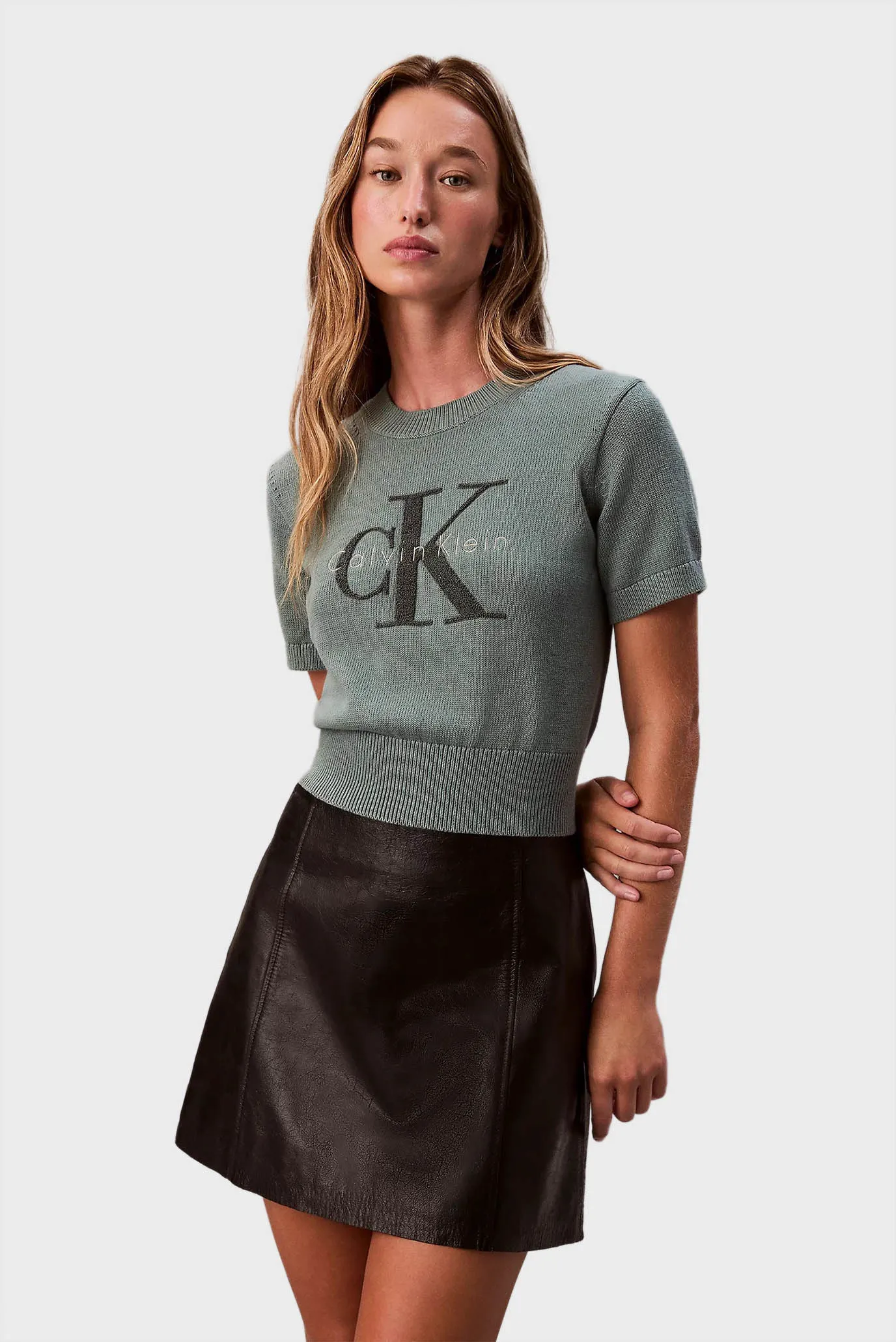 Топ CHUNKY COTTON GRAPHIC VEST 1