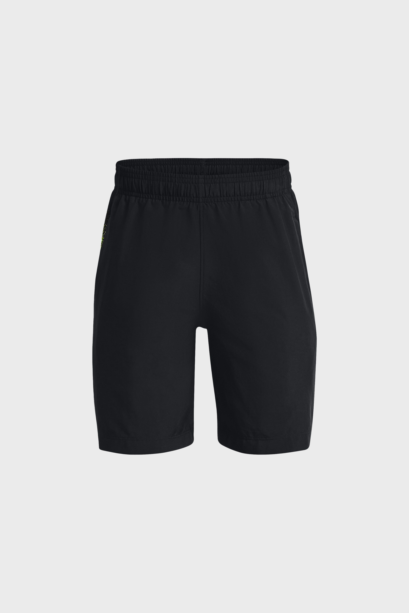 Детские черные шорты UA Woven Graphic Shorts 2