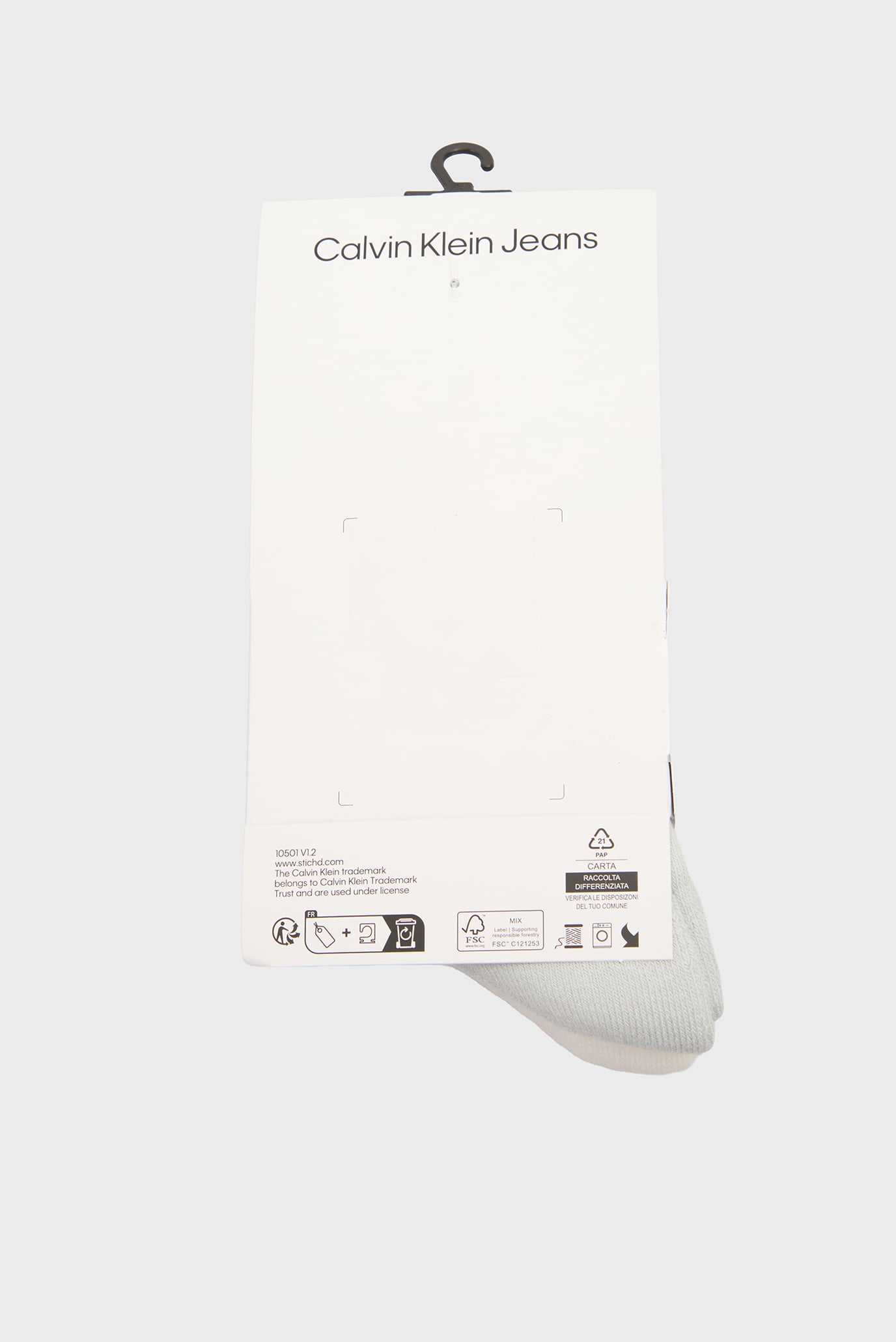 Носки/CKJ WOMEN SOCK 2P GLOSSY RIB 3