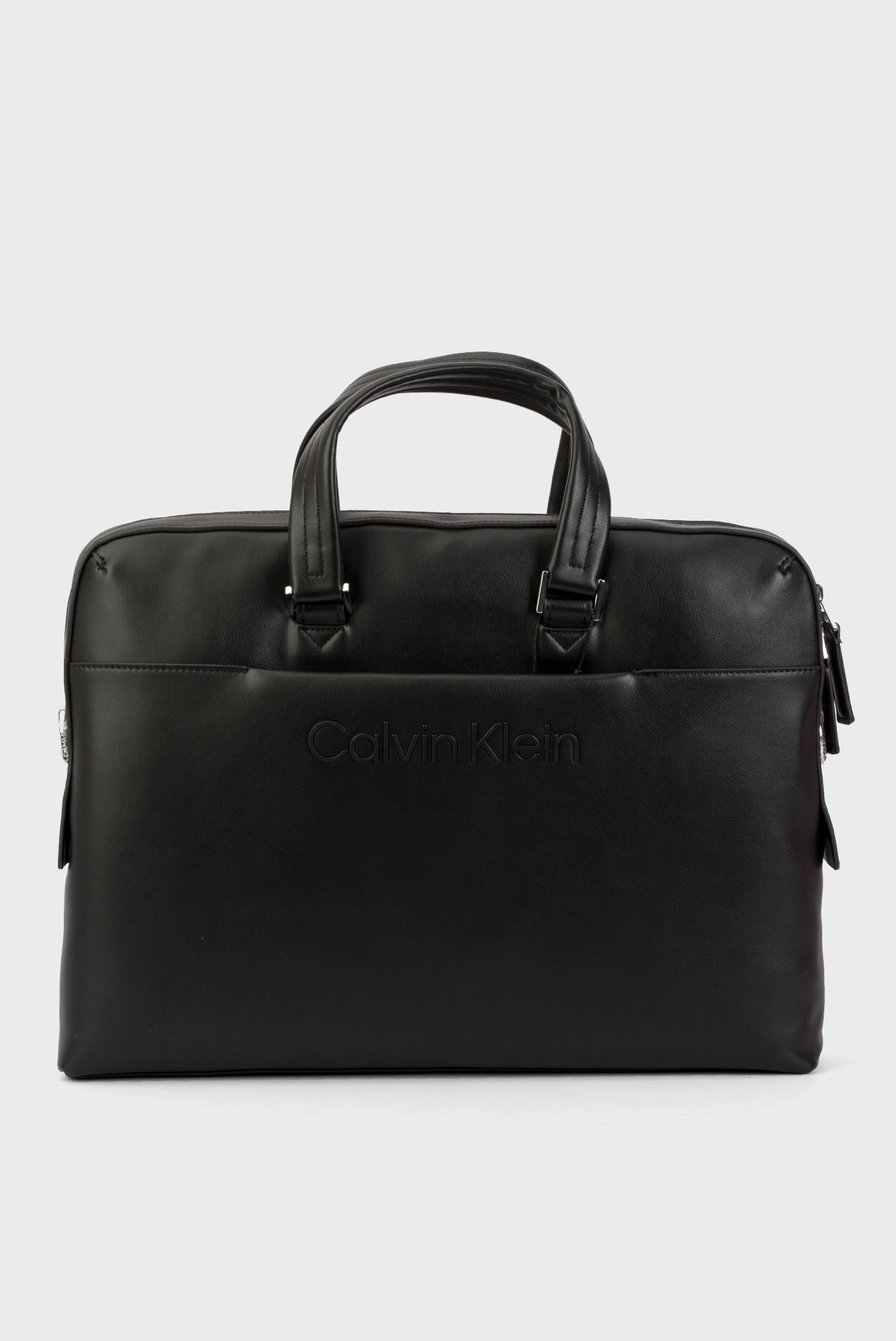 Мужская черная сумка для ноутбука CK SET LAPTOP BAG W PCKT 1