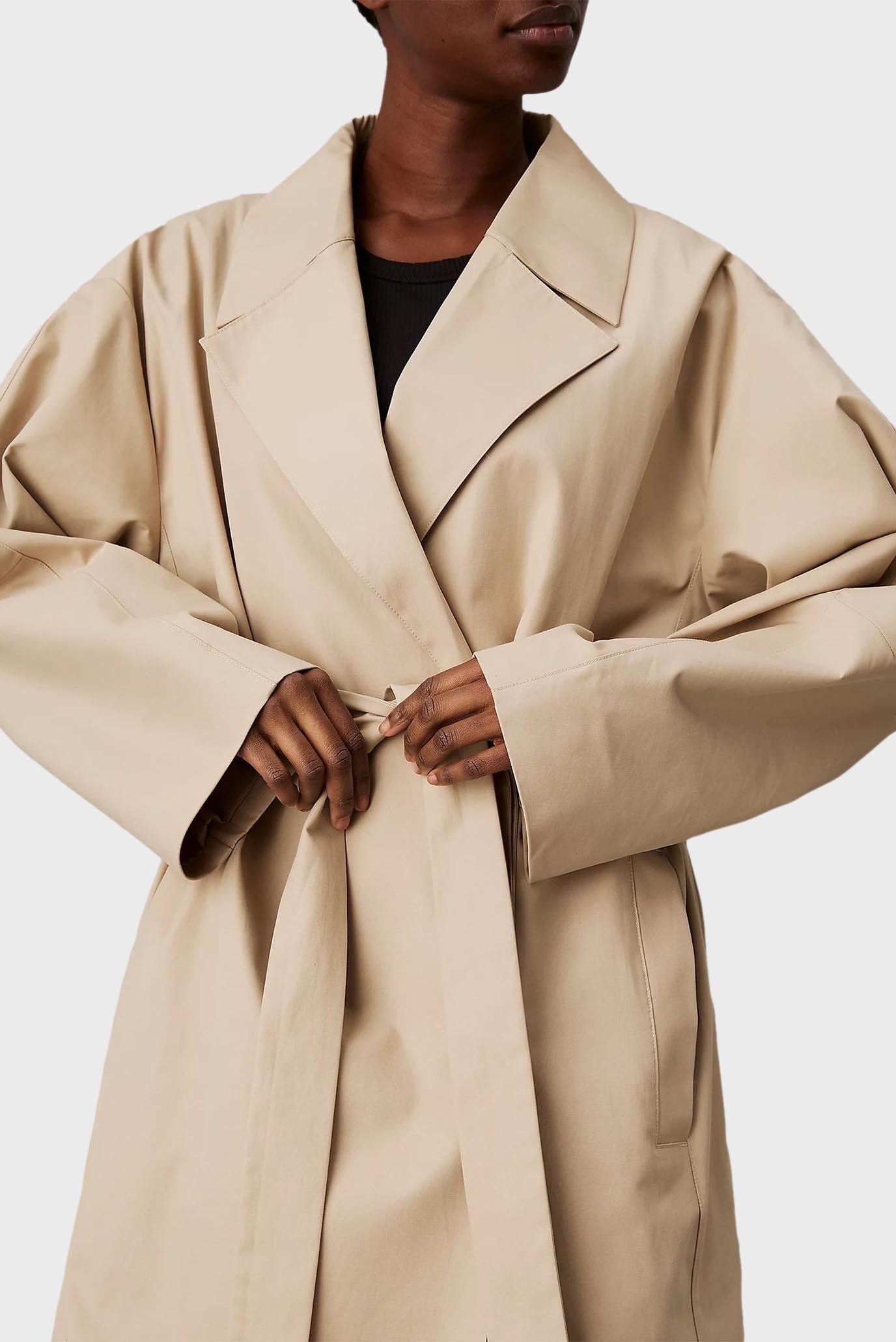 Женский бежевый тренч LS COTTON TRENCH COAT 2