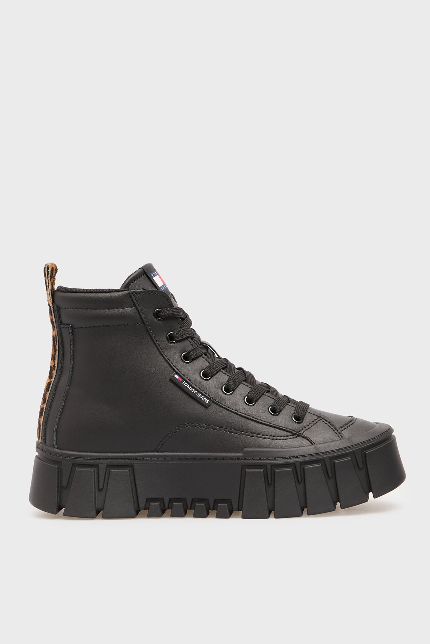 Хайтопы TJW VULC FLATFORM LEOPARD 1
