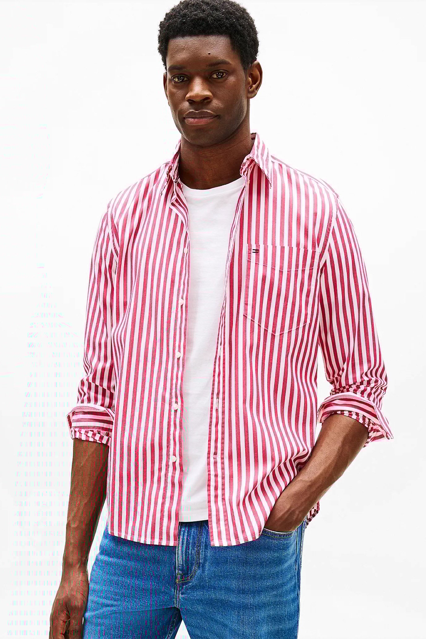 Рубашка FLEX POPLIN BOLD STRIPE SHIRT 1