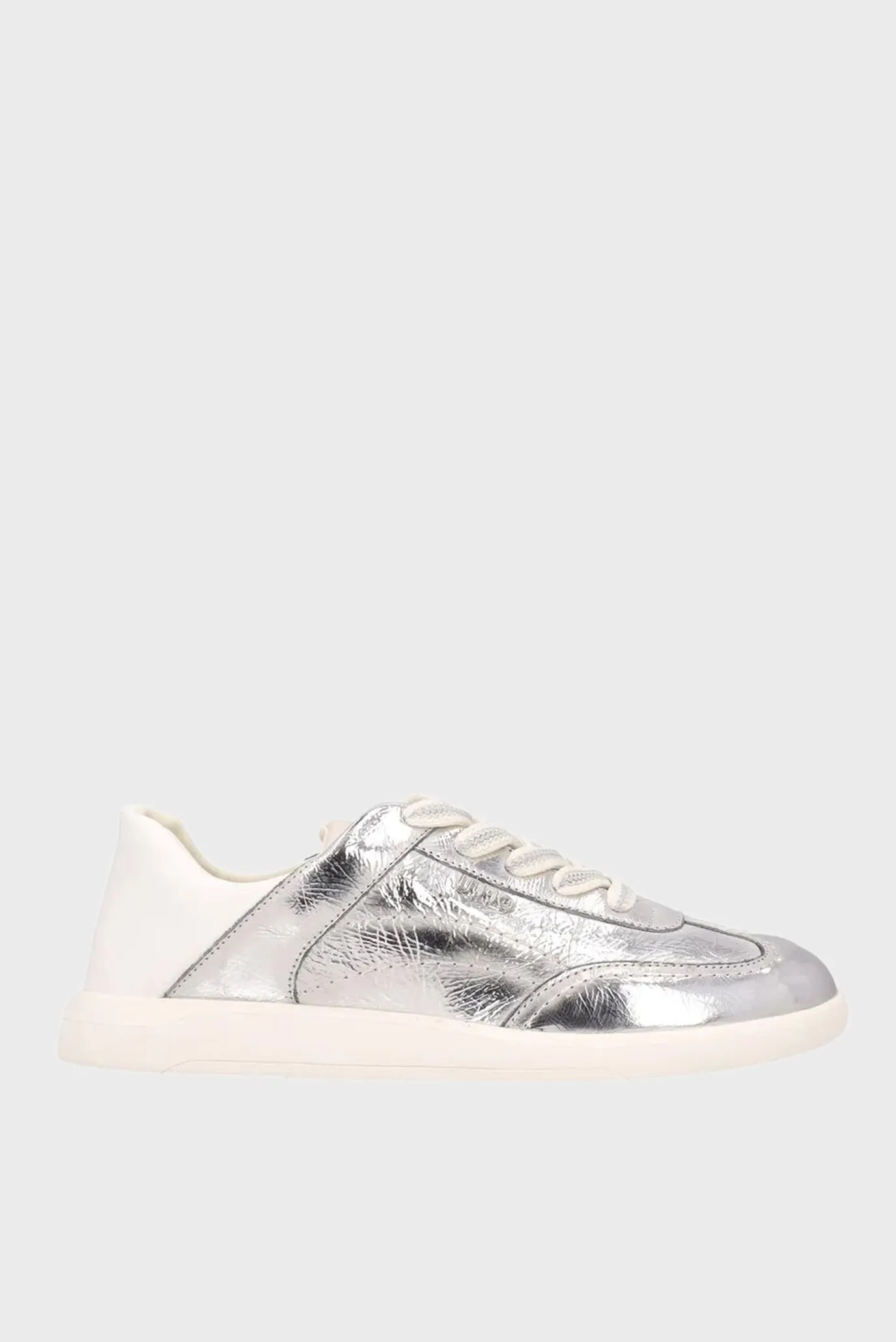 Кроссовки CONNOR 03 - SNEAKER METALLIC LEATHER SILVER 1