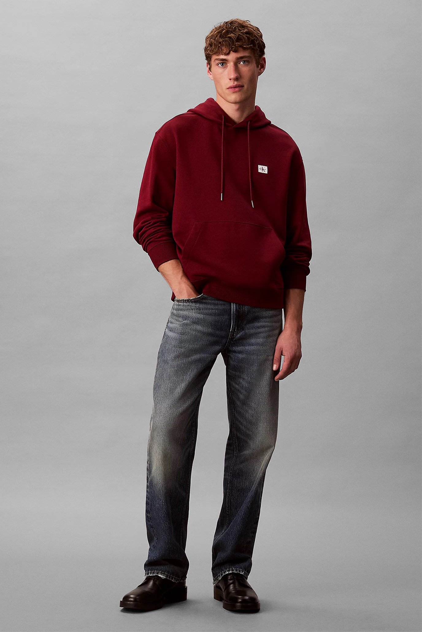 Худи LS EU BADGE 350TERRY HOODIE 5