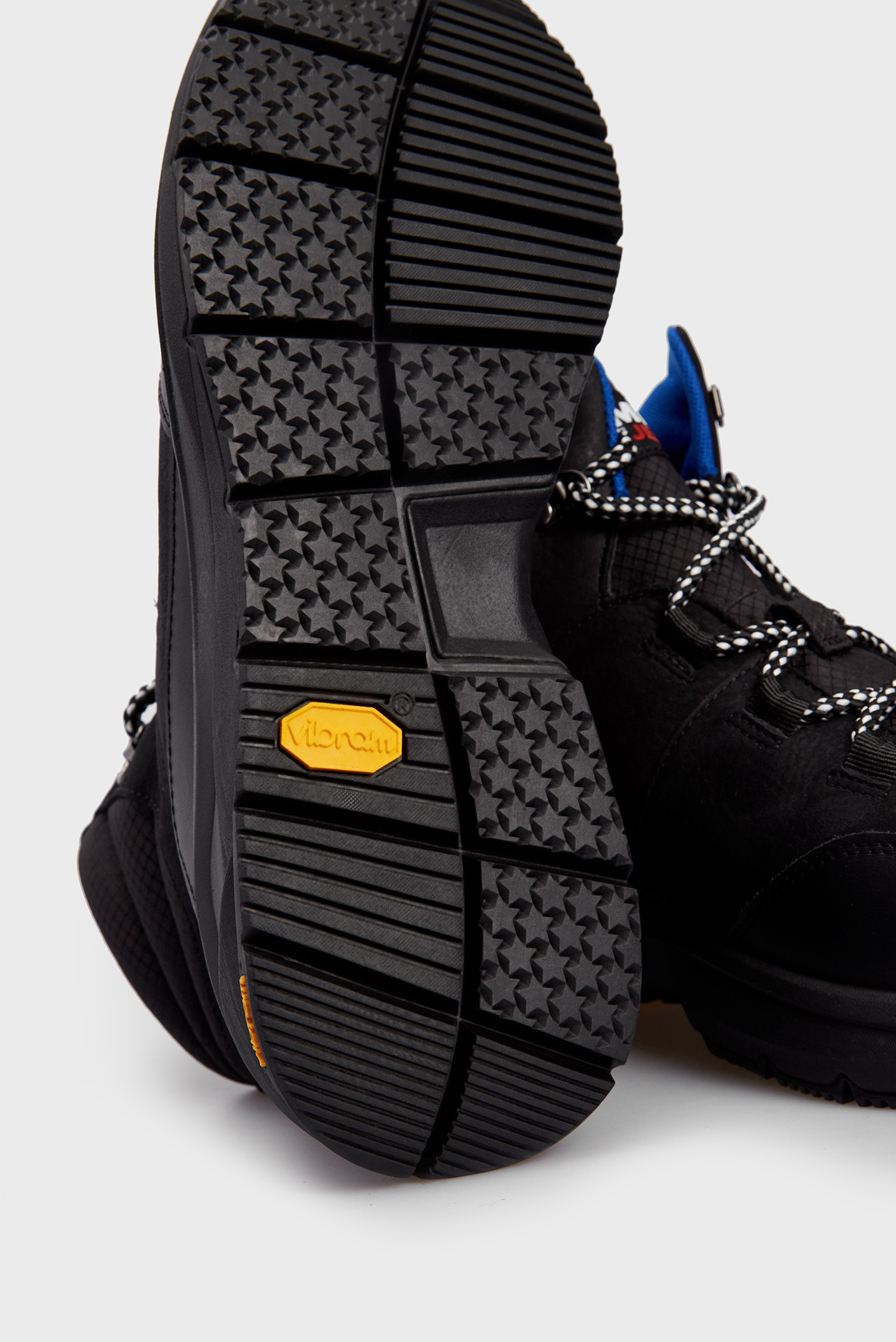 Мужские черные кожаные хайтопы HYBRID 2