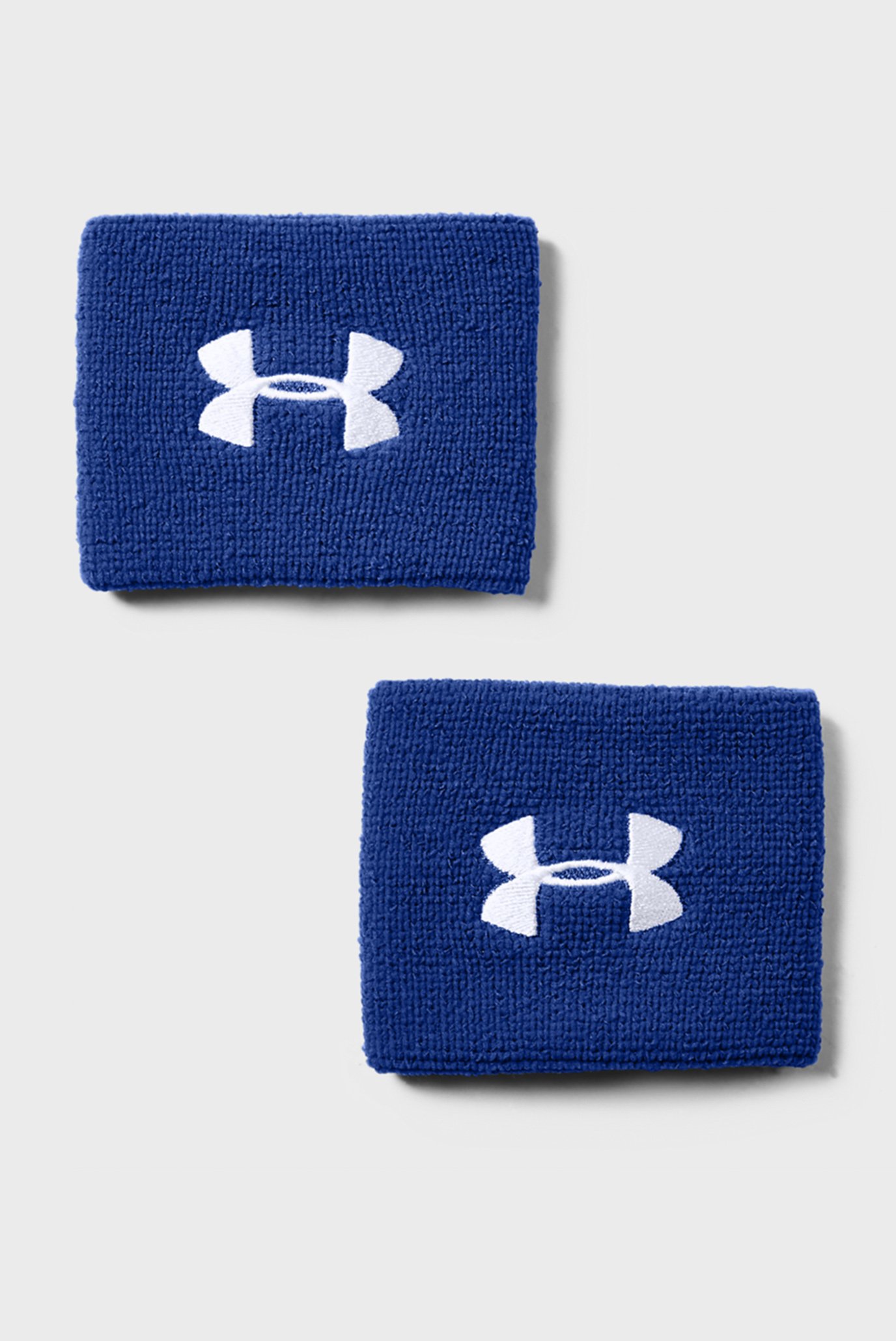 Мужские синие напульсники UA Performance Wristbands 3