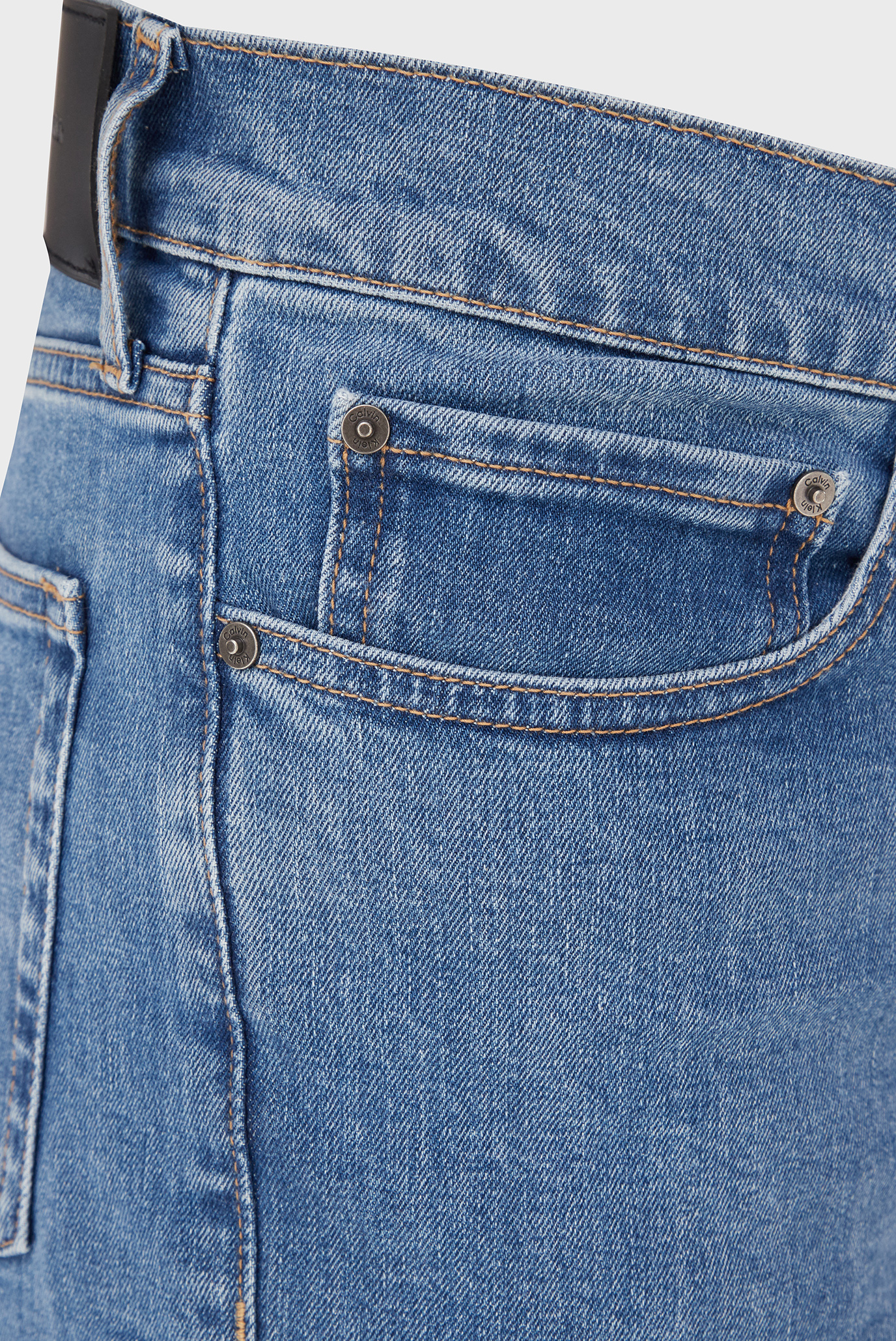 Мужские синие джинсовые шорты 3