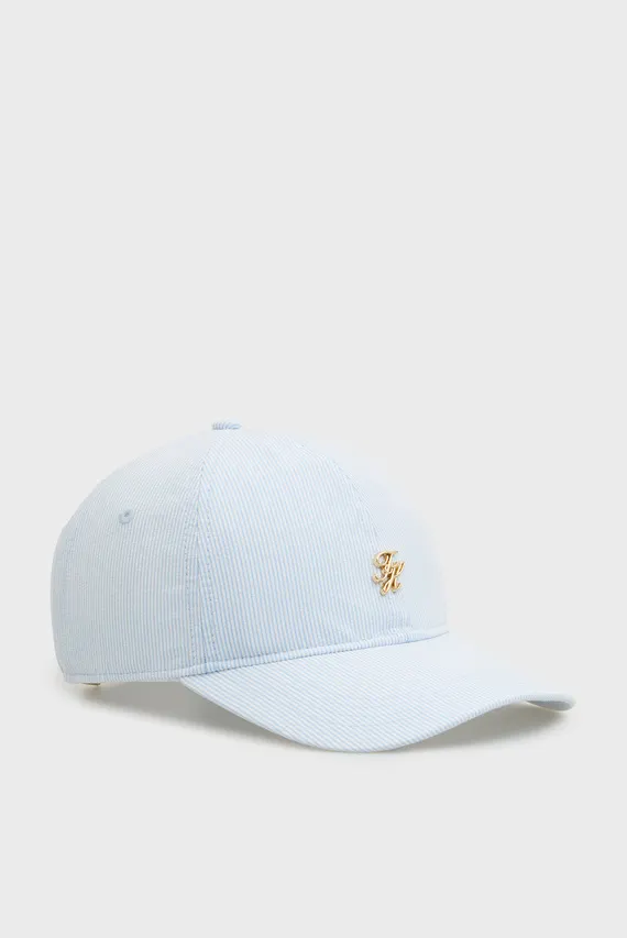 Кепка TH SCRIPT STRIPED CAP Tommy Hilfiger