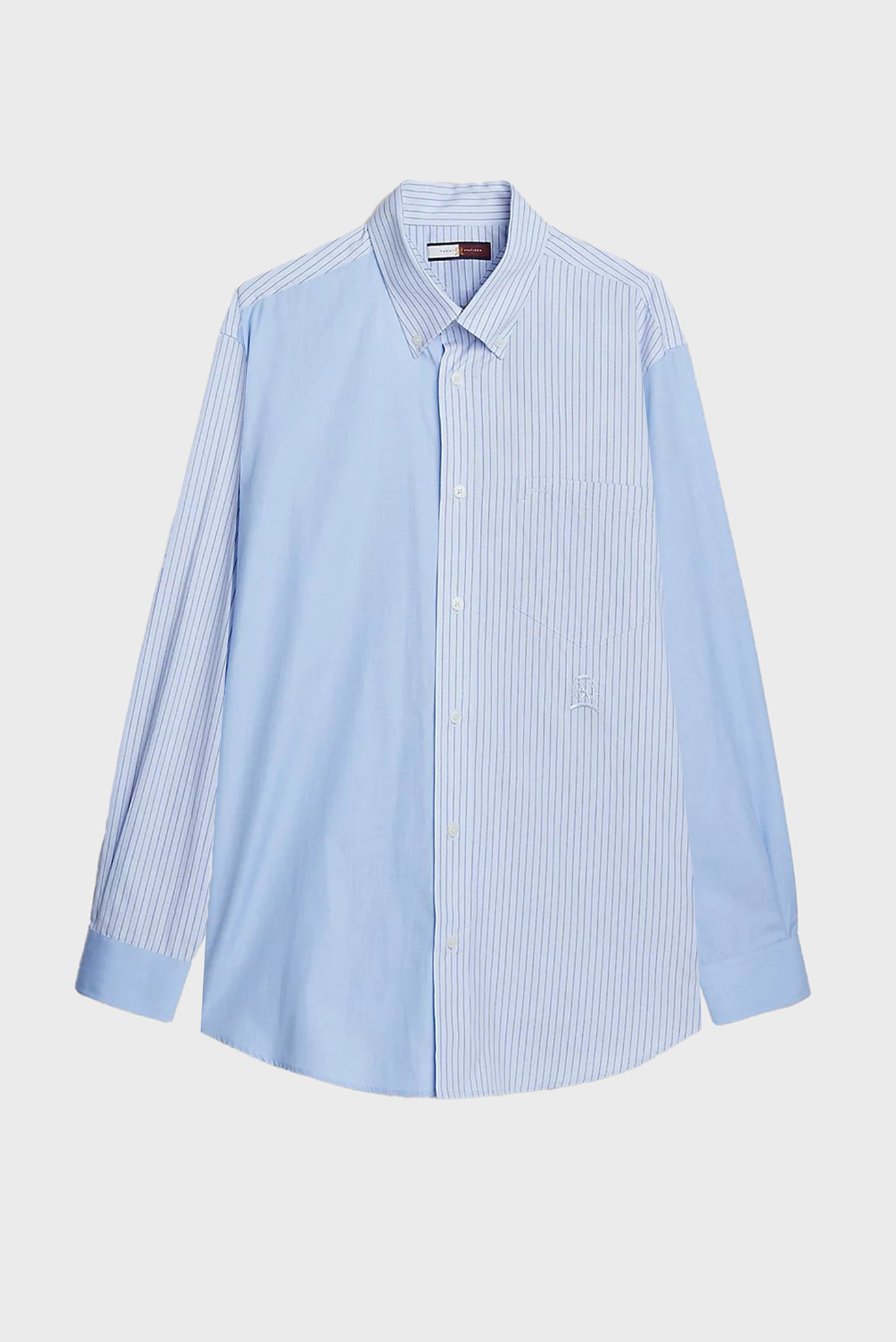 Женская голубая рубашка THC ITHACA STRIPE ARCHIVE 6