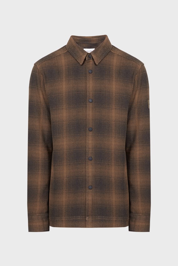 Рубашка BLURRED CHECK INDOOR OVERSHIRT