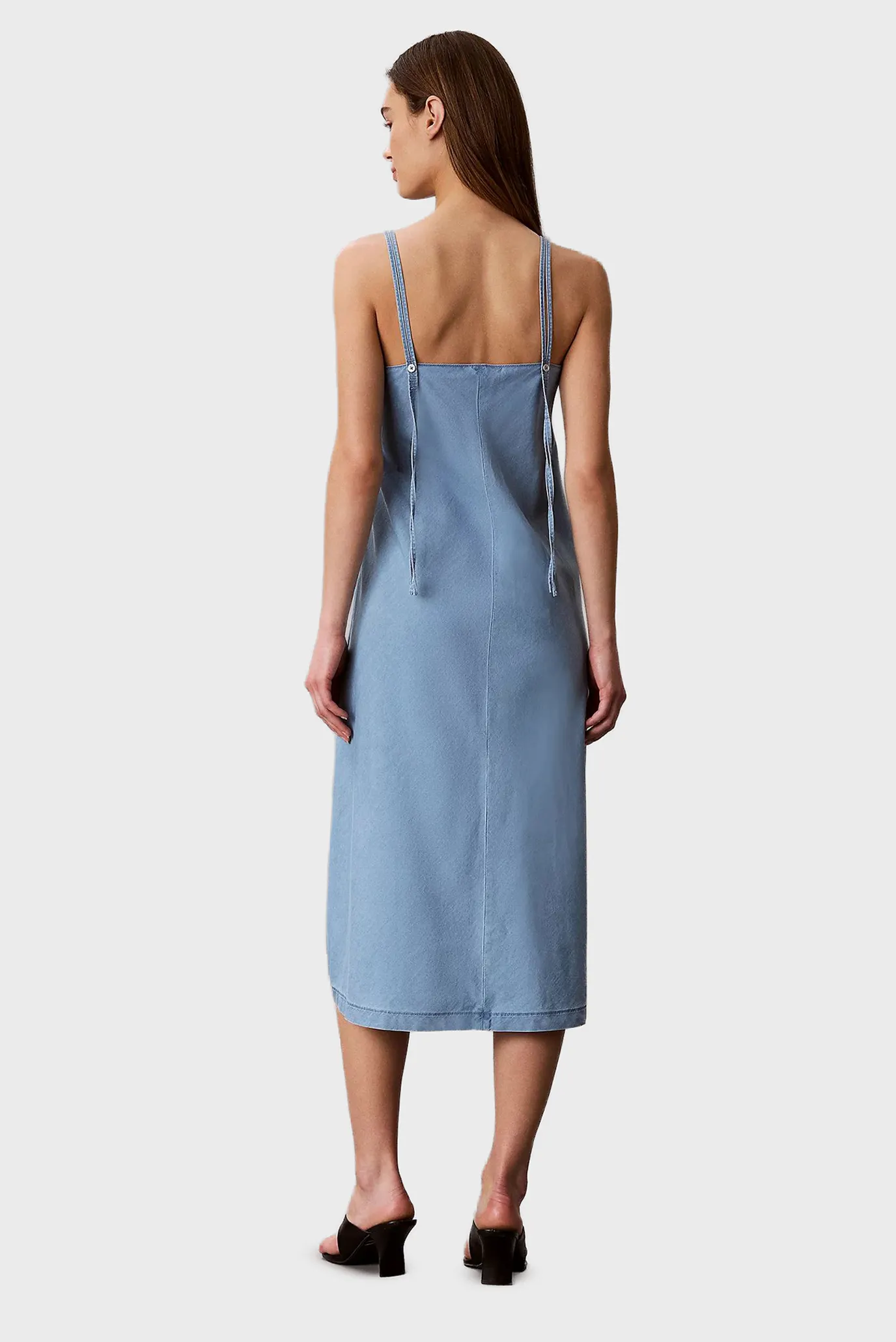 Платье BIAS CUT DENIM SOFT DRESS LIGHTW 3