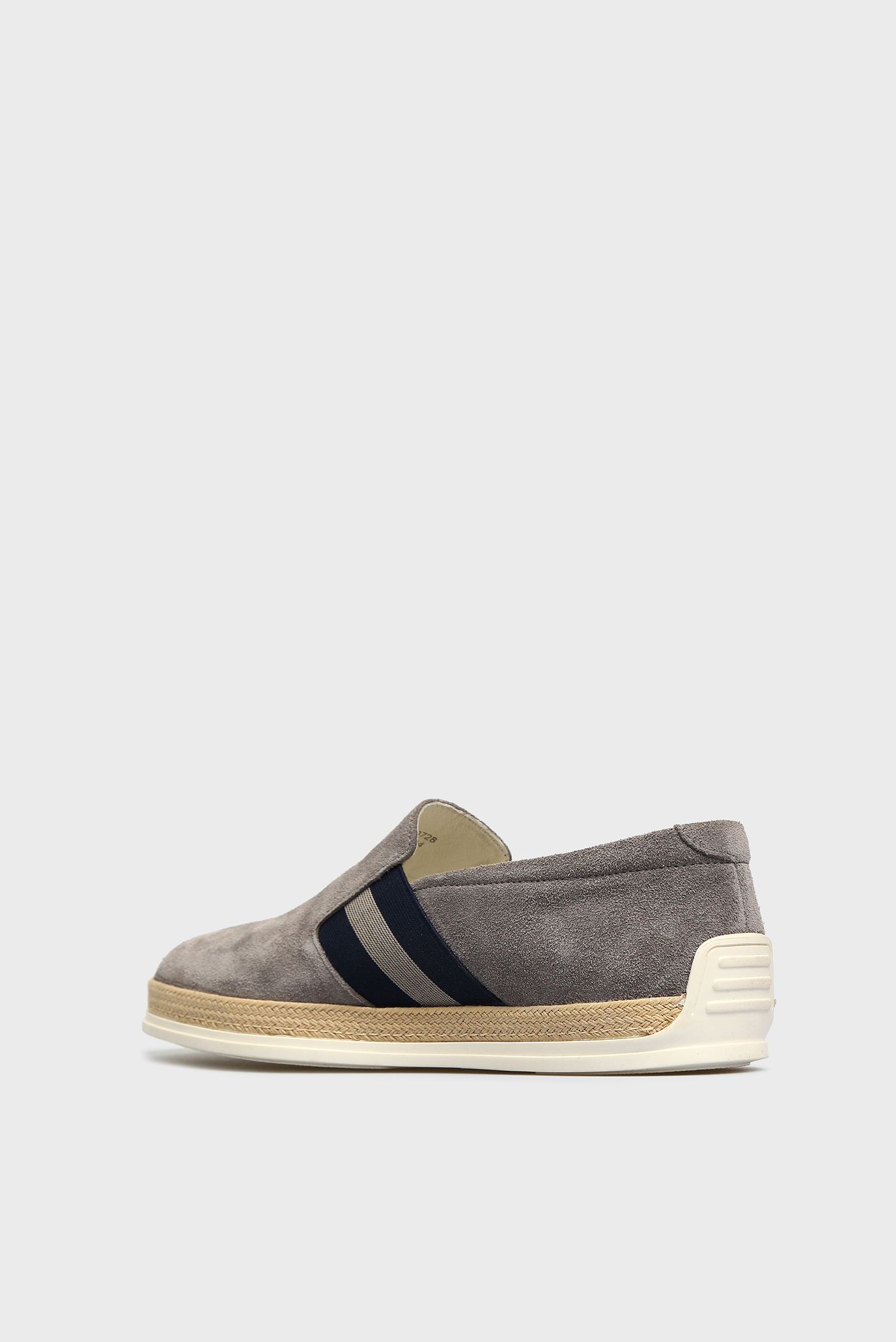 Мужские серые замшевые слипоны Ranbir 8