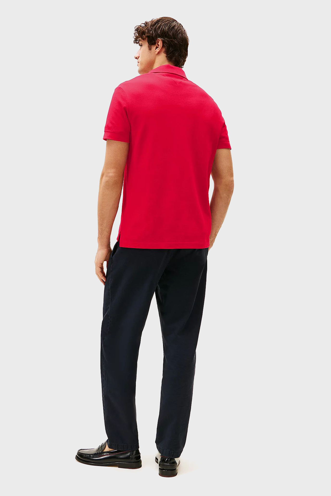 Мужское красное поло TONAL MONOTYPE 3