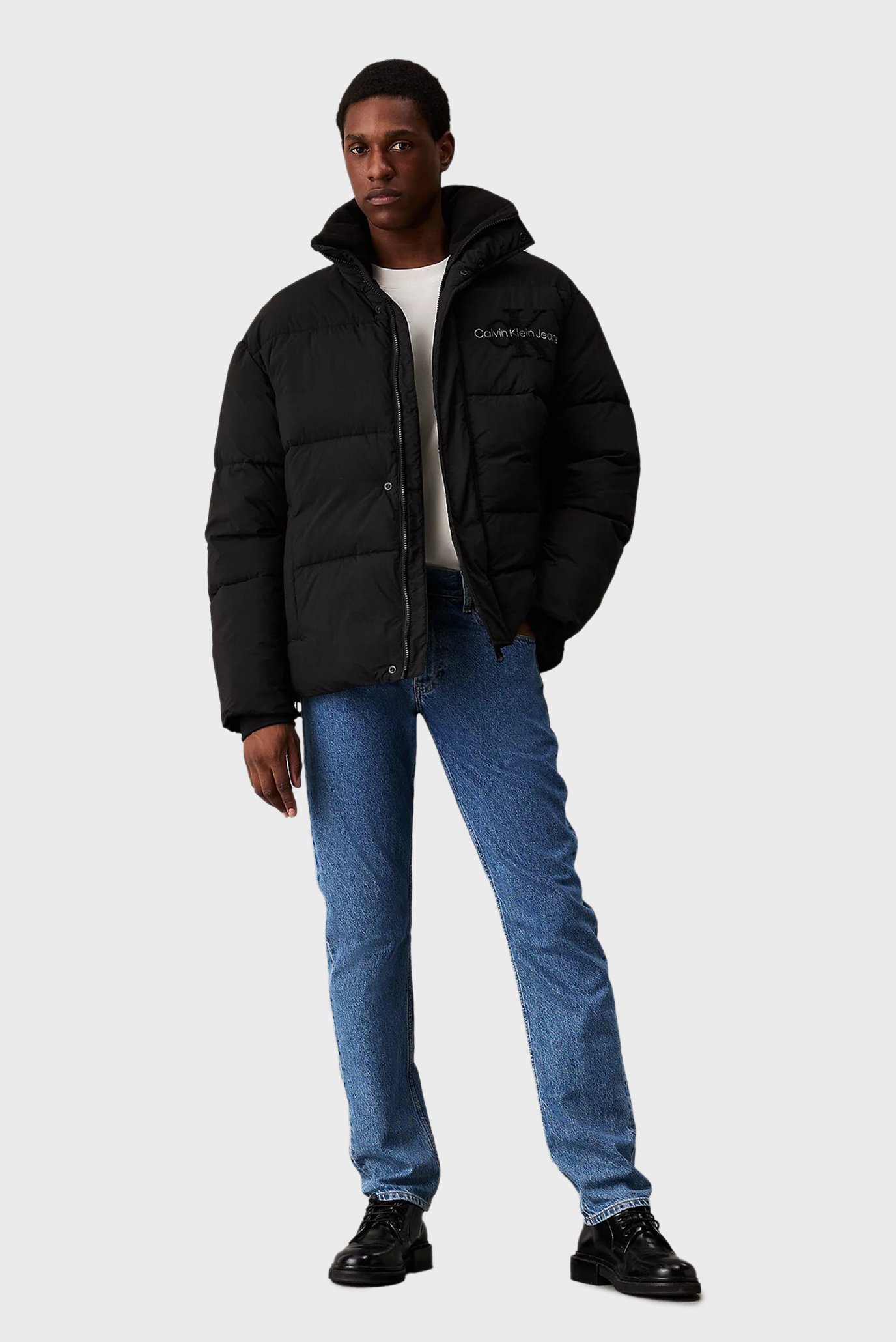 Мужская черная куртка CHENILLE PUFFER 3