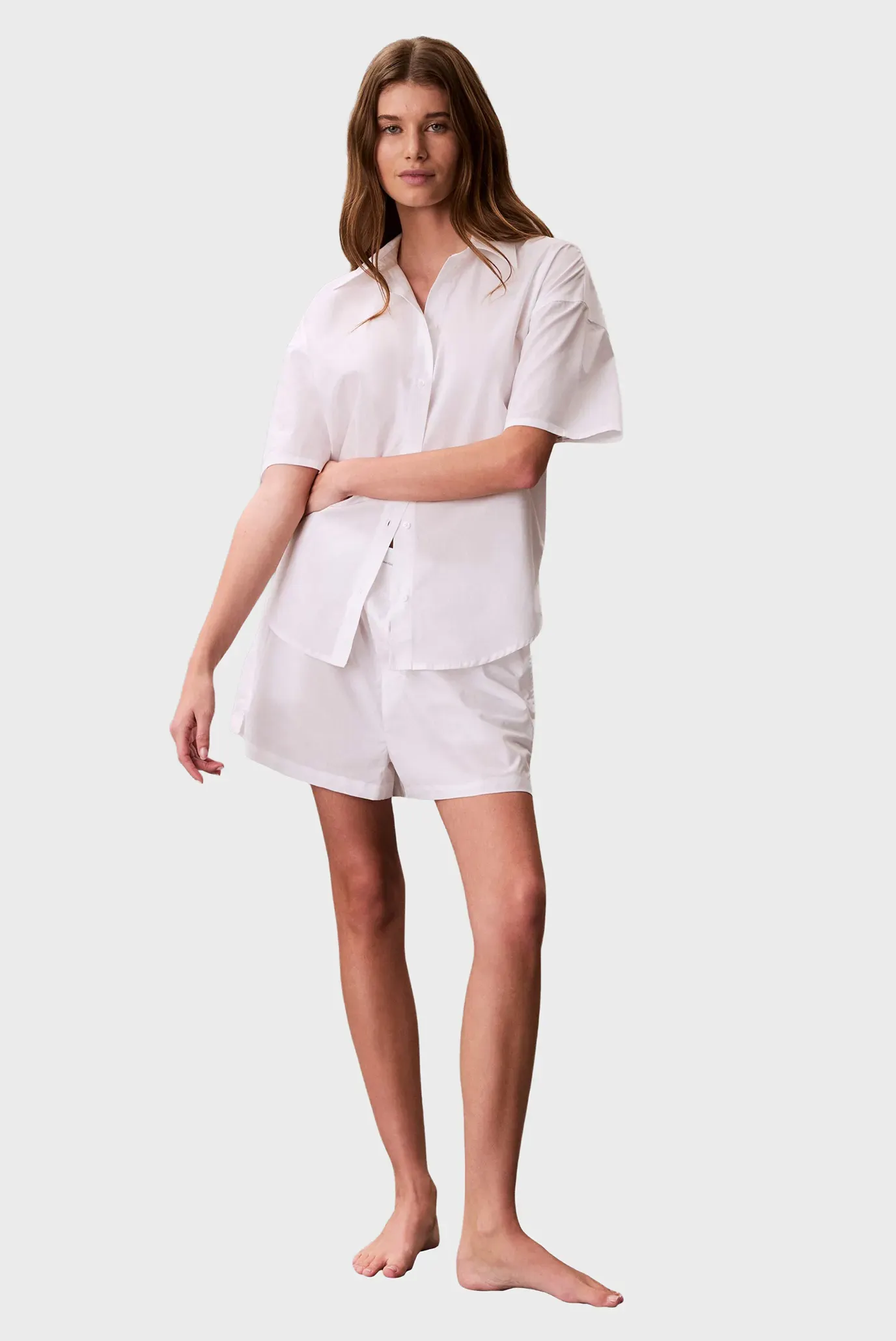 Ночная рубашка RELAXED POPLIN SS SHIRT 2