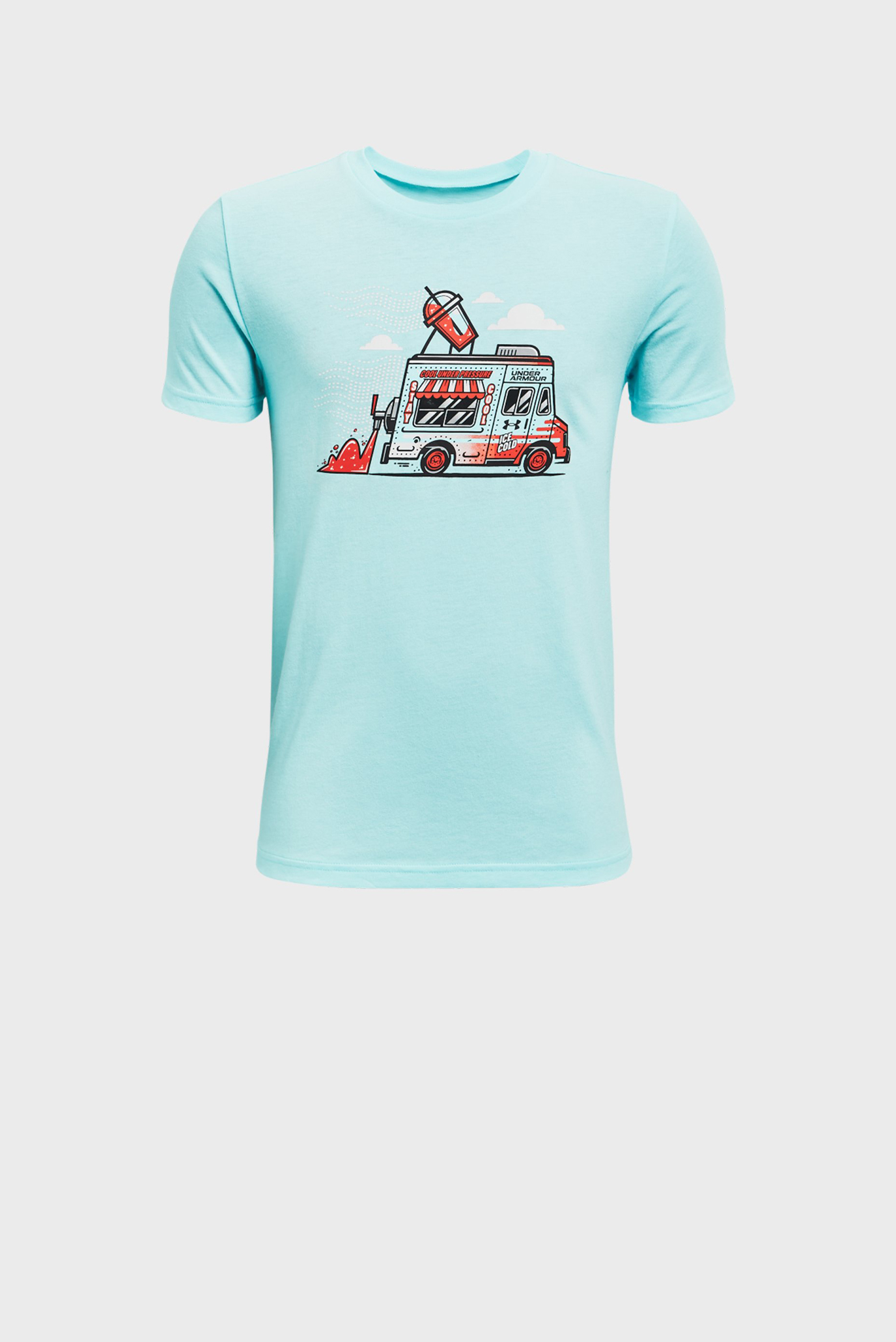 Детская мятная футболка UA SP ICE CREAM TRK SS 3