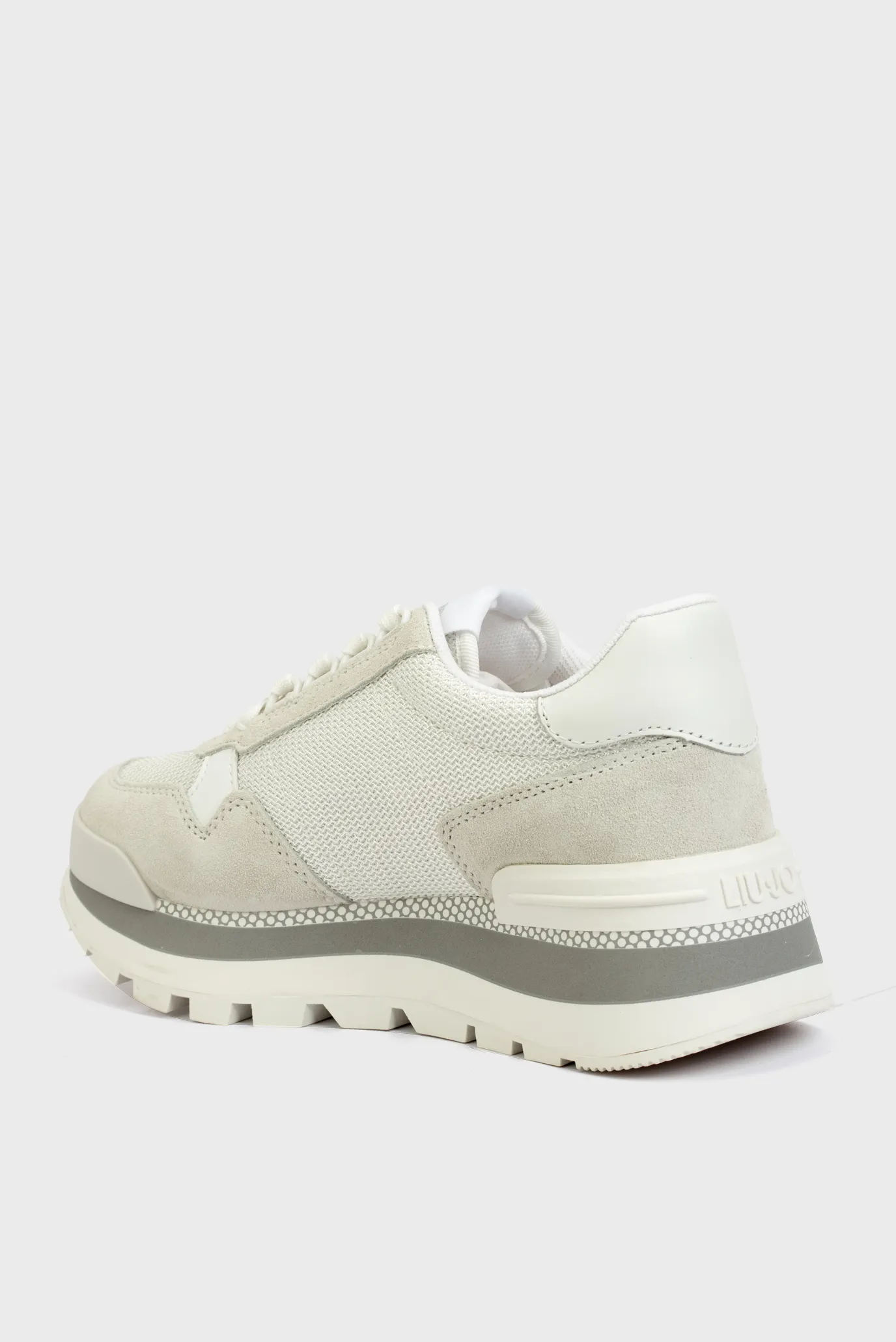 Кроссовки AMAZING 16 - SNEAKER COW SUEDE MESH WHITE 3