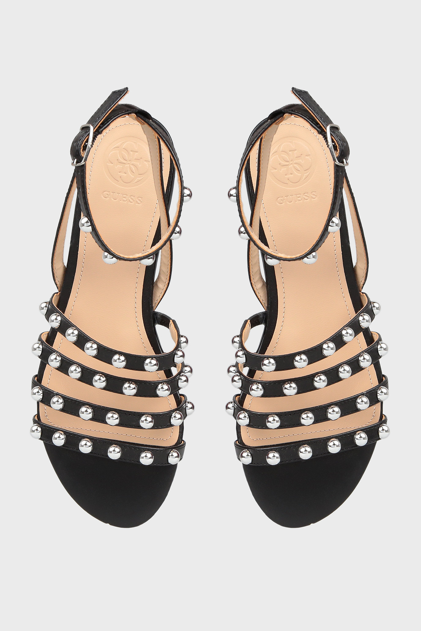 Женские черные сандалии 8