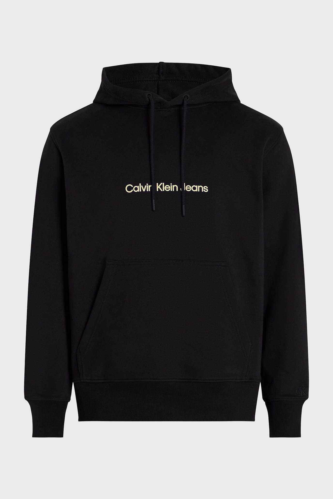 Мужское черное худи SQUARE FREQUENCY LOGO 5