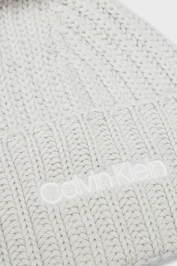 Шапка OVERSIZED KNIT BEANIE W  POMPOM