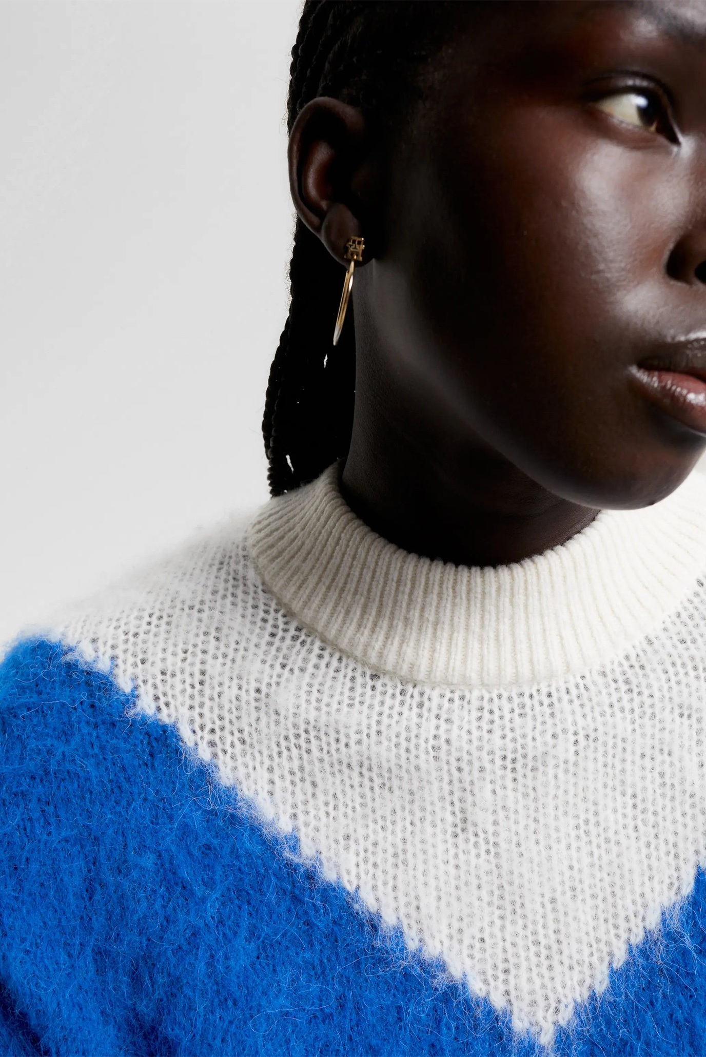 Свитер EXPLODED ARGYLE ALPACA SWEATER 4