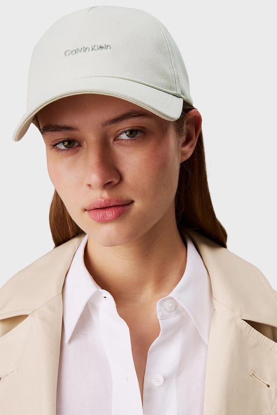 Кепка CALVIN LETTERING CANVAS CAP
