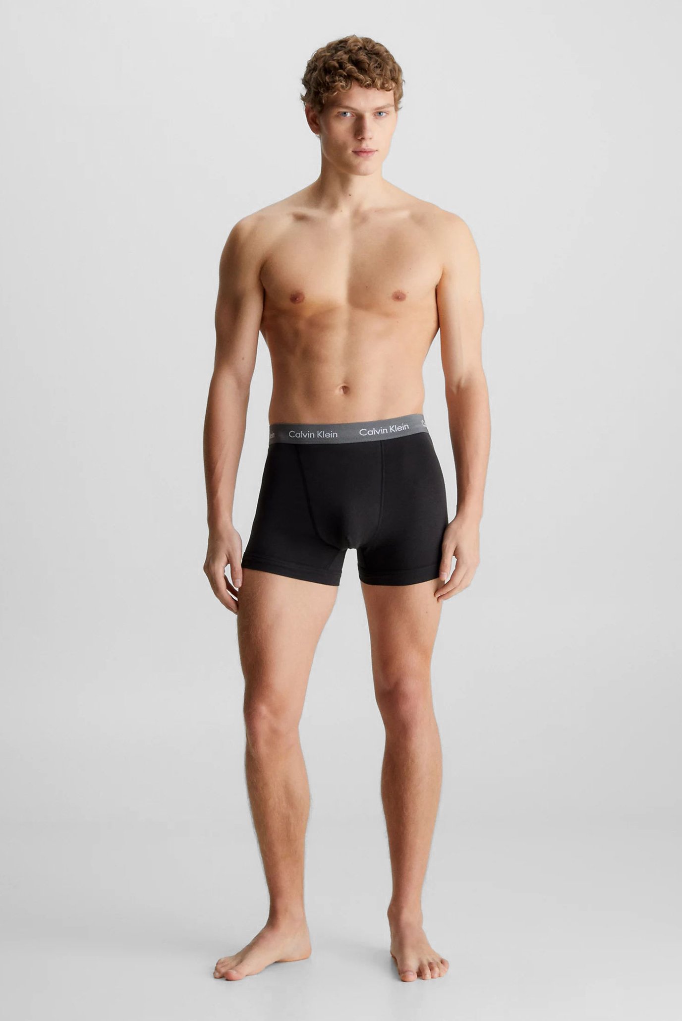 Мужские черные боксеры (3 шт)Calvin Klein Мужские черные боксеры (3 шт) 5