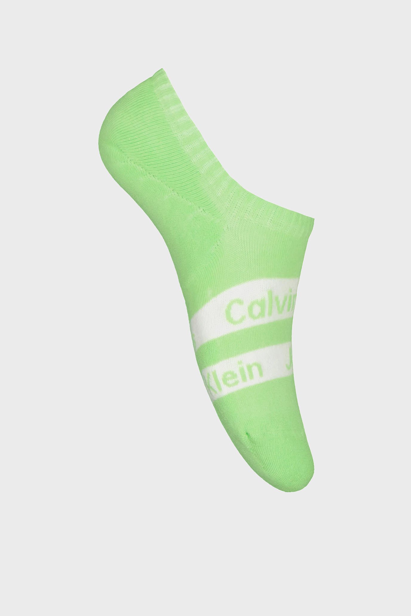 Следы CKJ WOMEN FOOTIE HIGH CUT 2P LOGO RIBBON 3