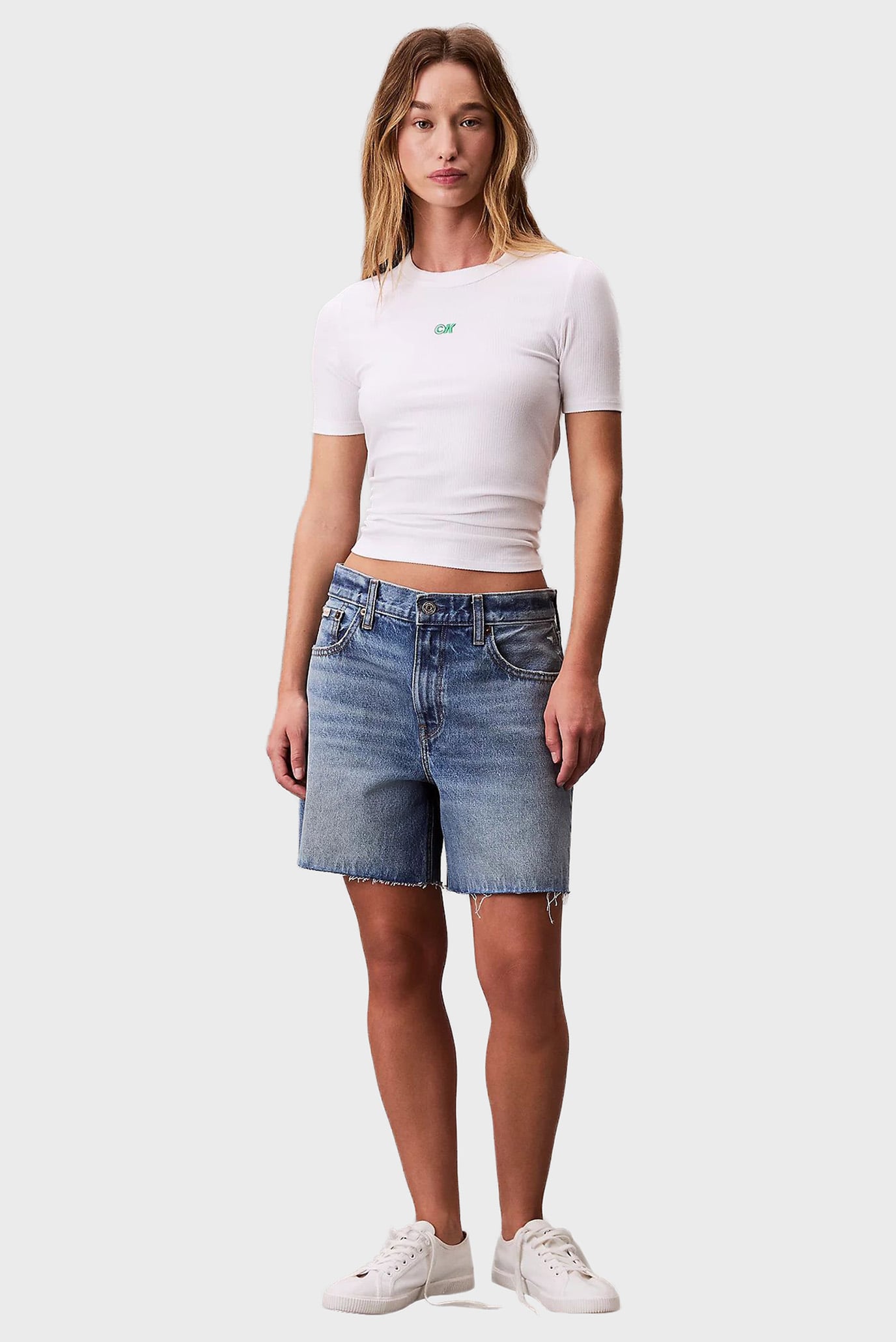 Футболка/A- Modal Rib Tee (essential) 2