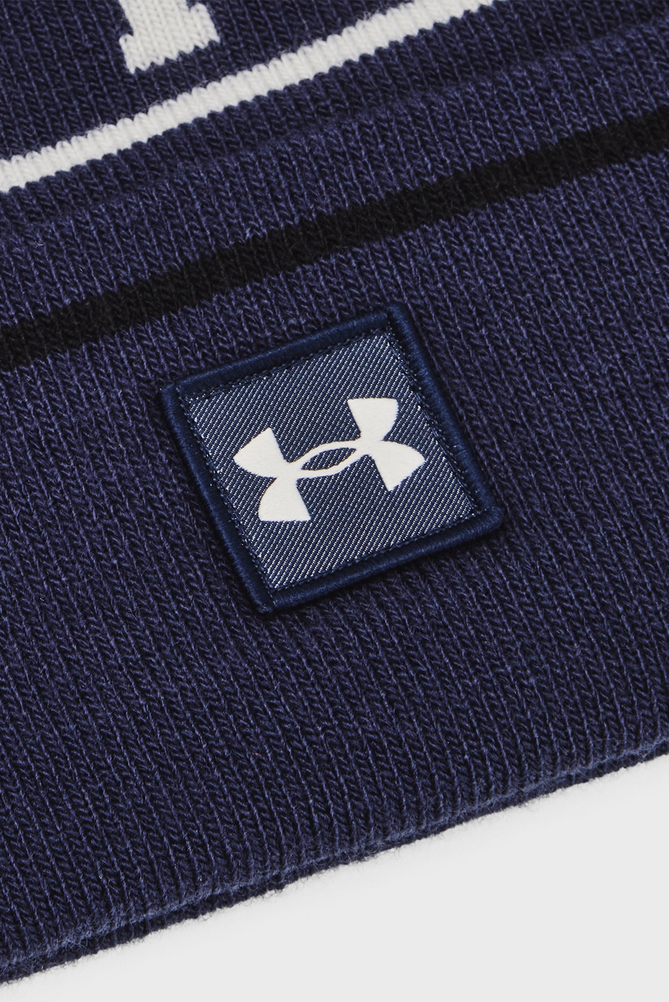 Мужская темно-синяя шапка M Halftime Pom Beanie 3