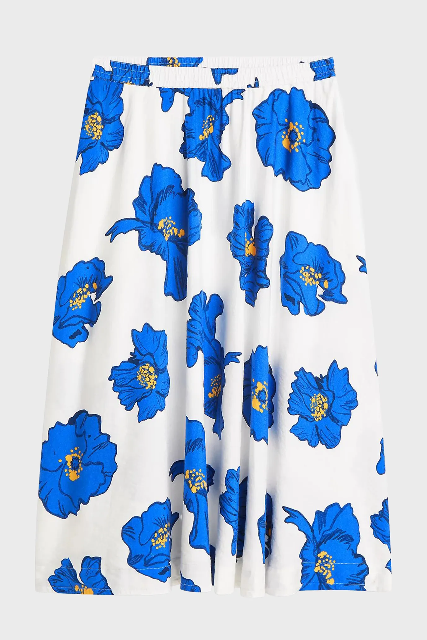 Юбка VIS LINEN VOLUME MIDI SKIRT 5