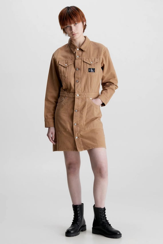 Платье TRUCKER DRESS CANVAS
