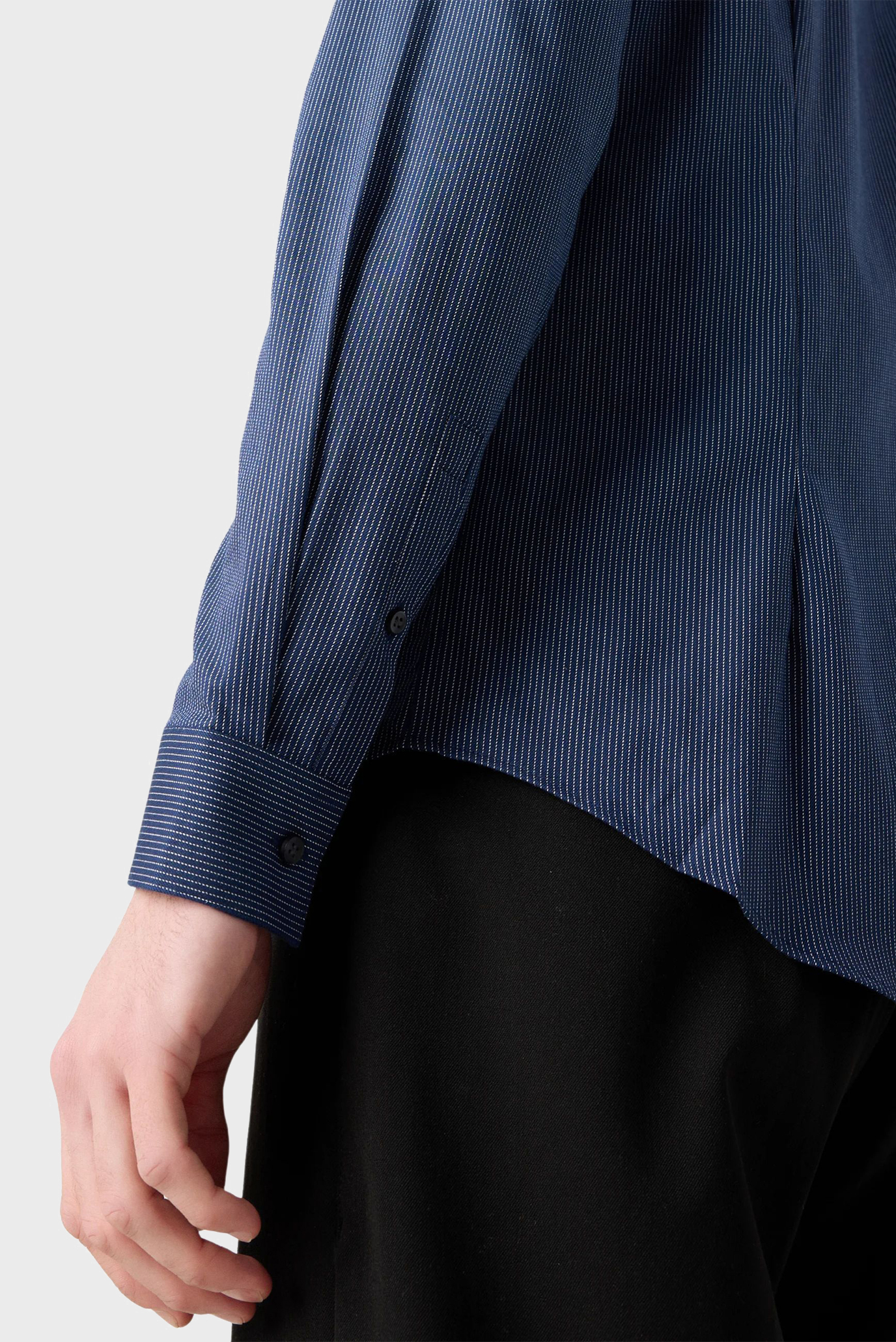 Рубашка BUSINESS STRIPE SLIM SHIRT 5