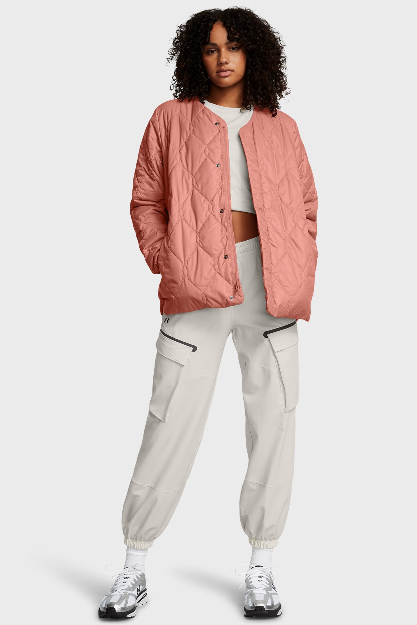 Женская розовая куртка DIAMOND JACKET 2