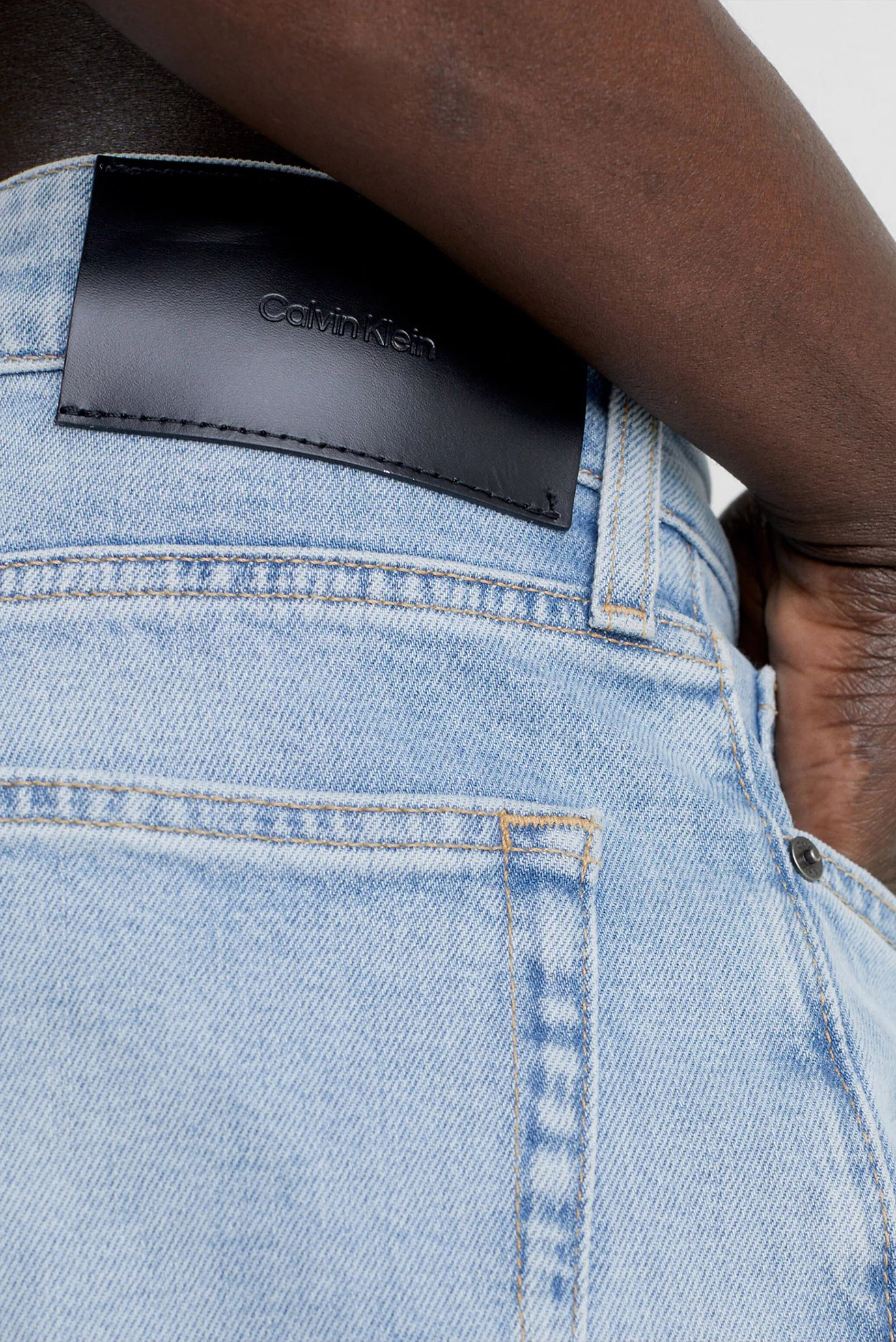 Мужские голубые джинсы SLIM FIT 4