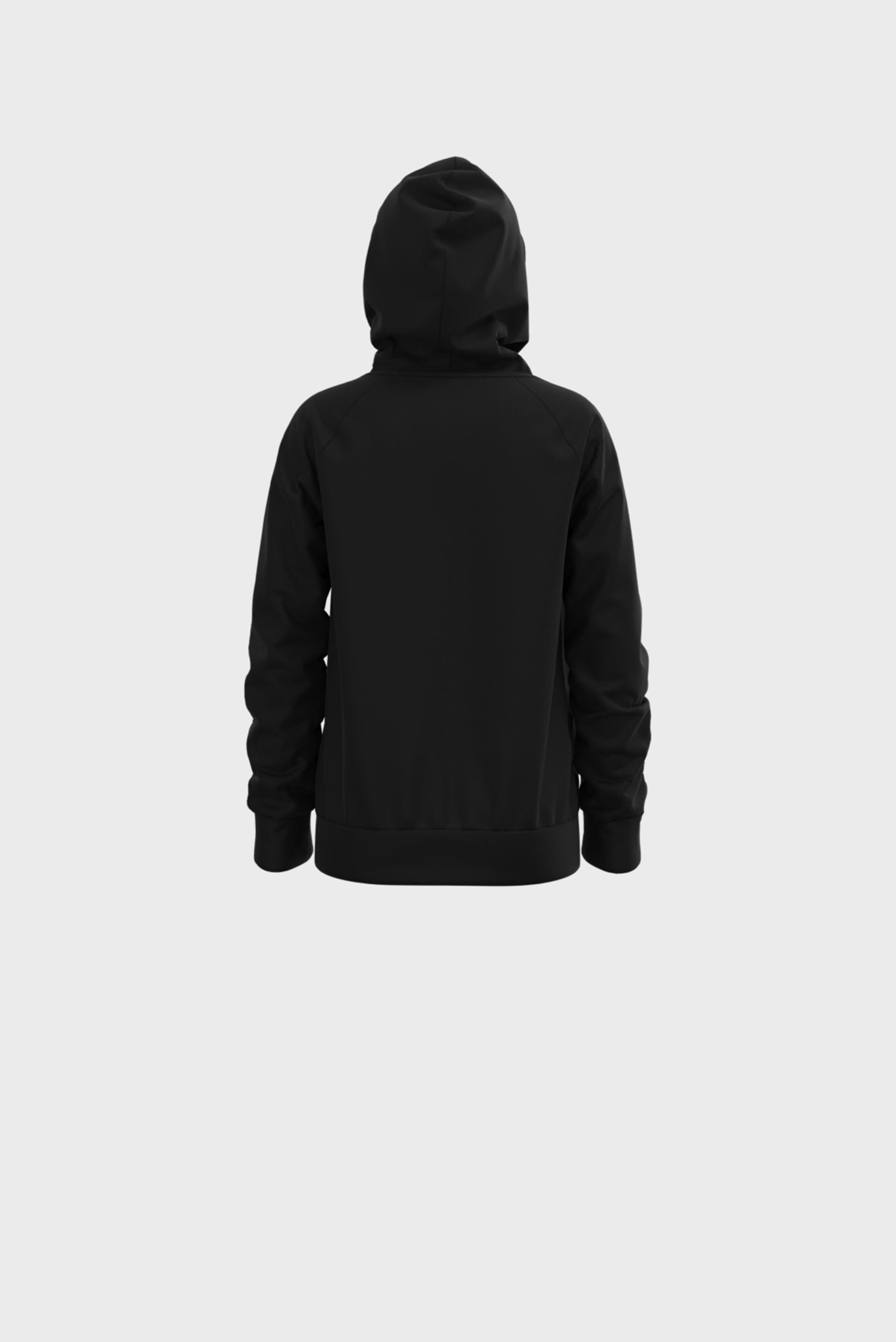 Детское черное худи UA PJT Rock RVL FLC HDY 4