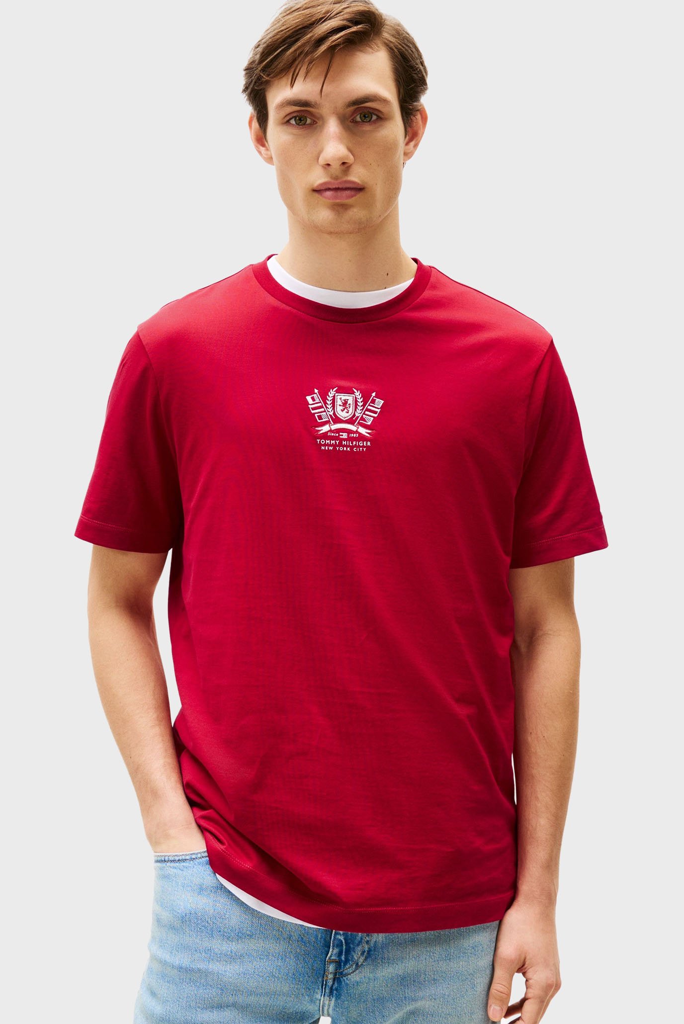 Футболка HILFIGER CREST EMBRO TEE 1