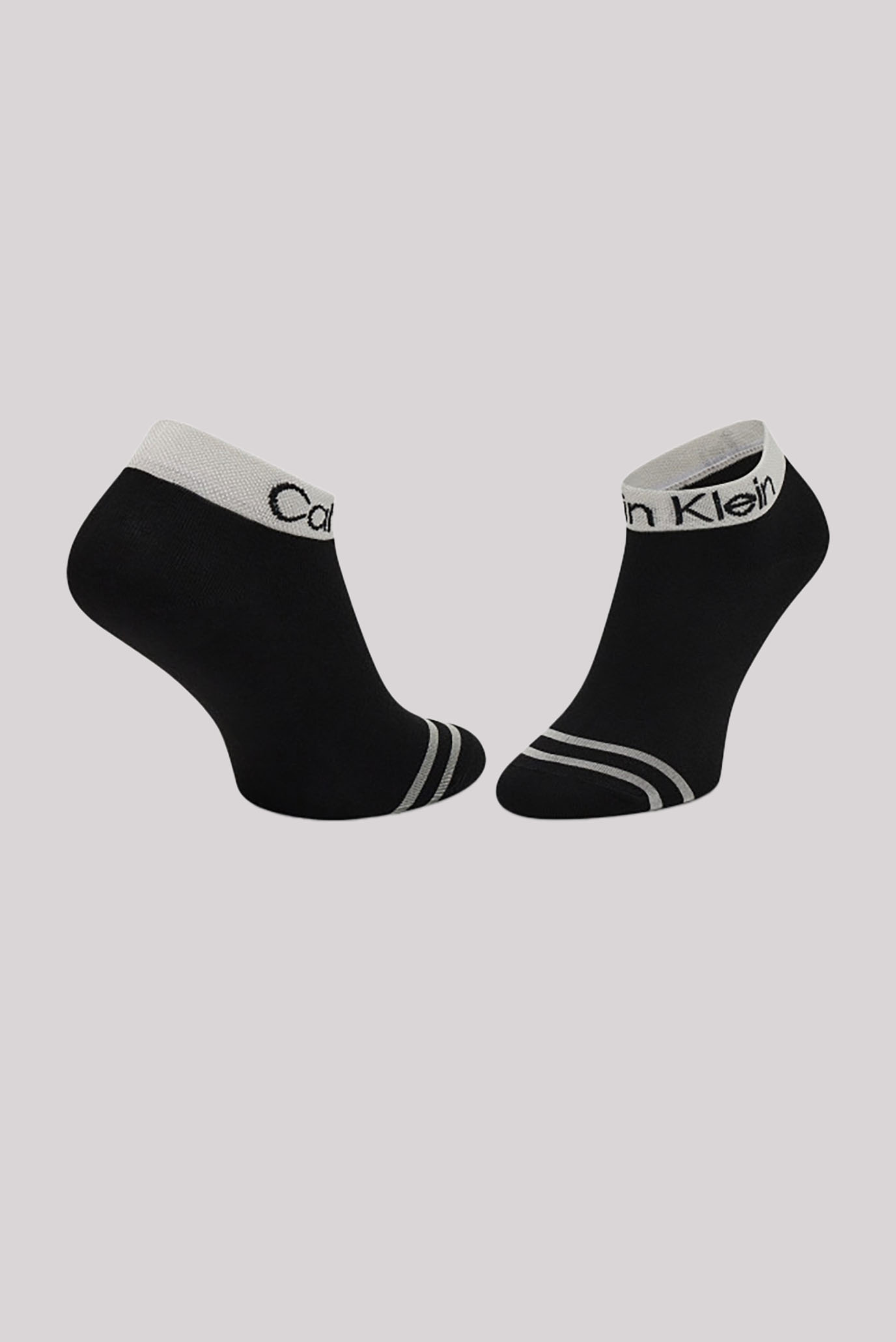 Носки CK WOMEN QUARTER 2P LOGO WELT 3