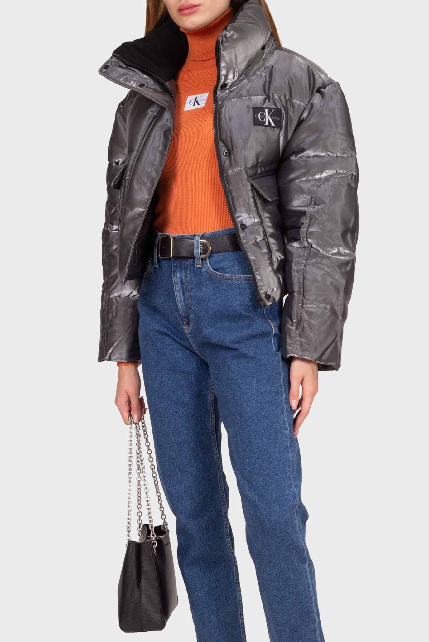 Гольф BADGE ROLL NECK SWEATER 3